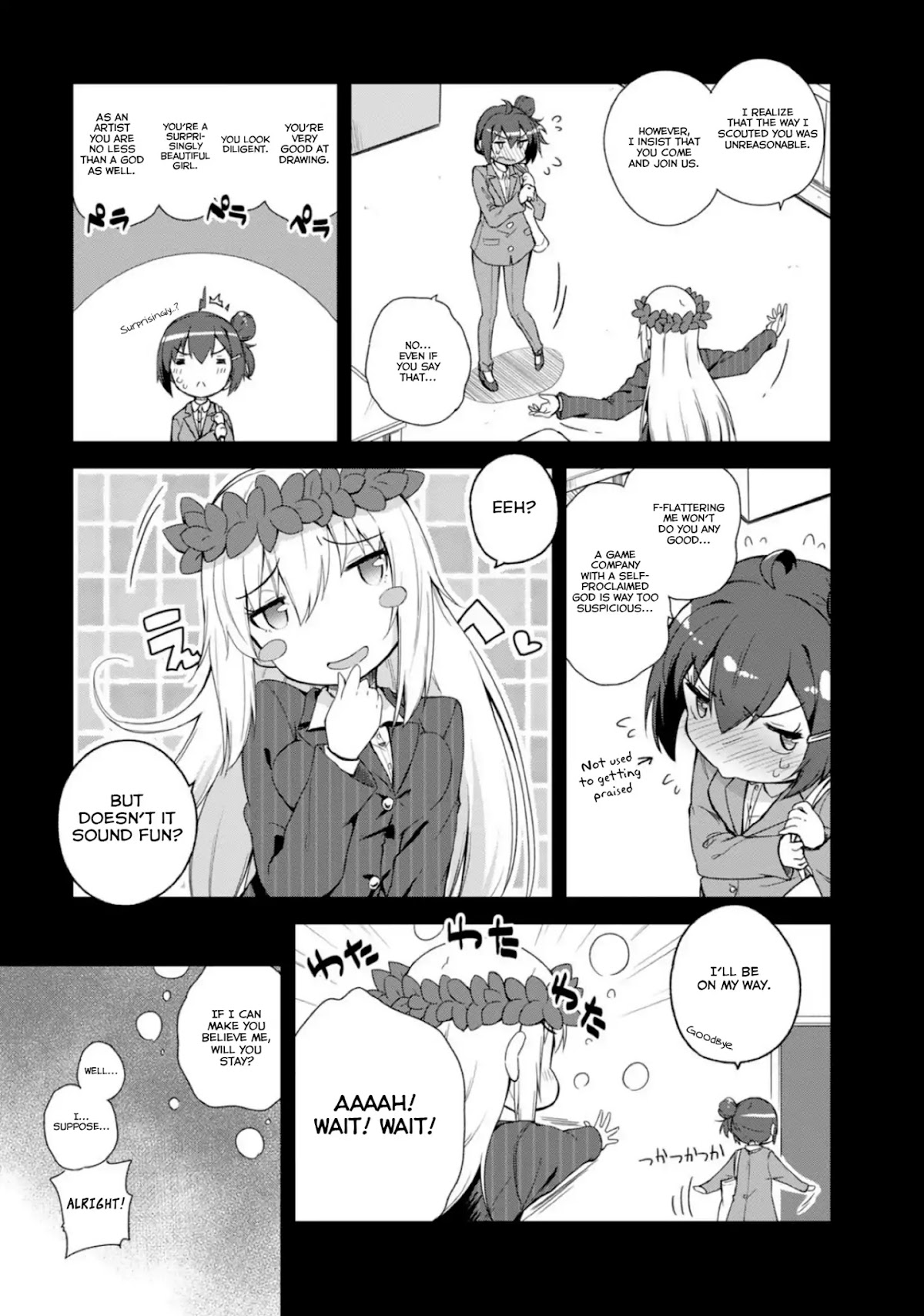 Is This What A God-Tier Game Means ? Chapter 1 page 17 - Chapter 1: The girl and the God's gloomy relationship
