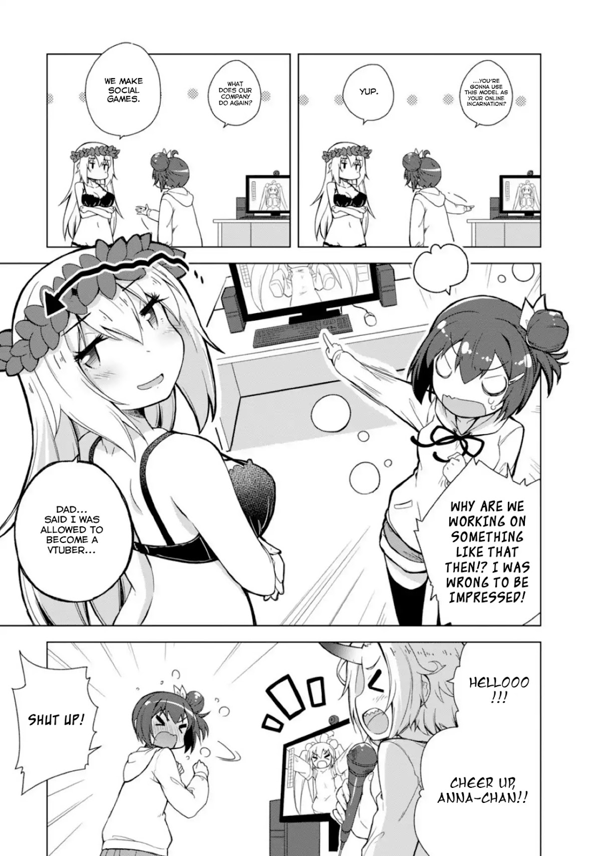 Is This What A God-Tier Game Means ? Chapter 1 page 23 - Chapter 1: The girl and the God's gloomy relationship