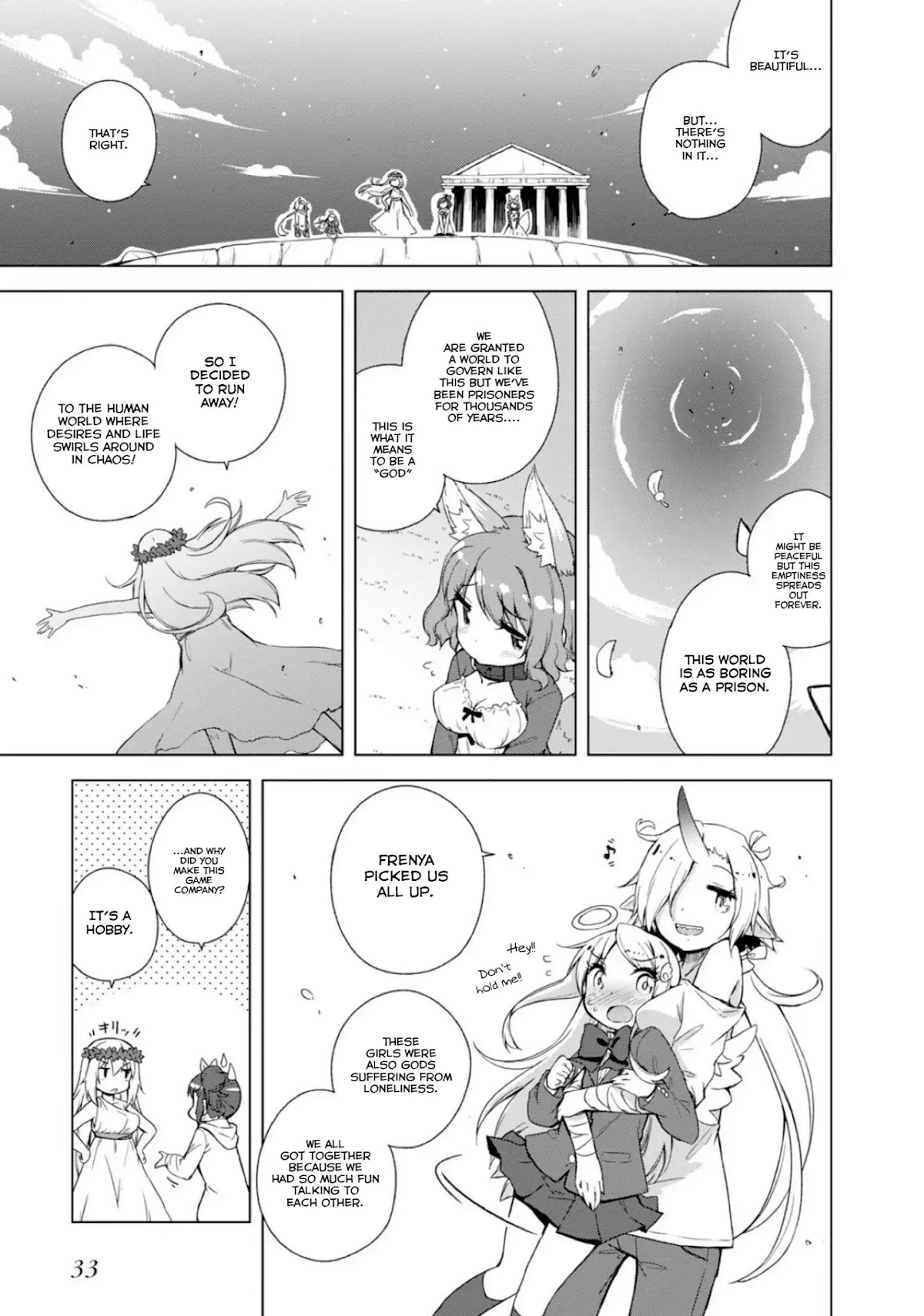 Is This What A God-Tier Game Means ? Chapter 1 page 35 - Chapter 1: The girl and the God's gloomy relationship