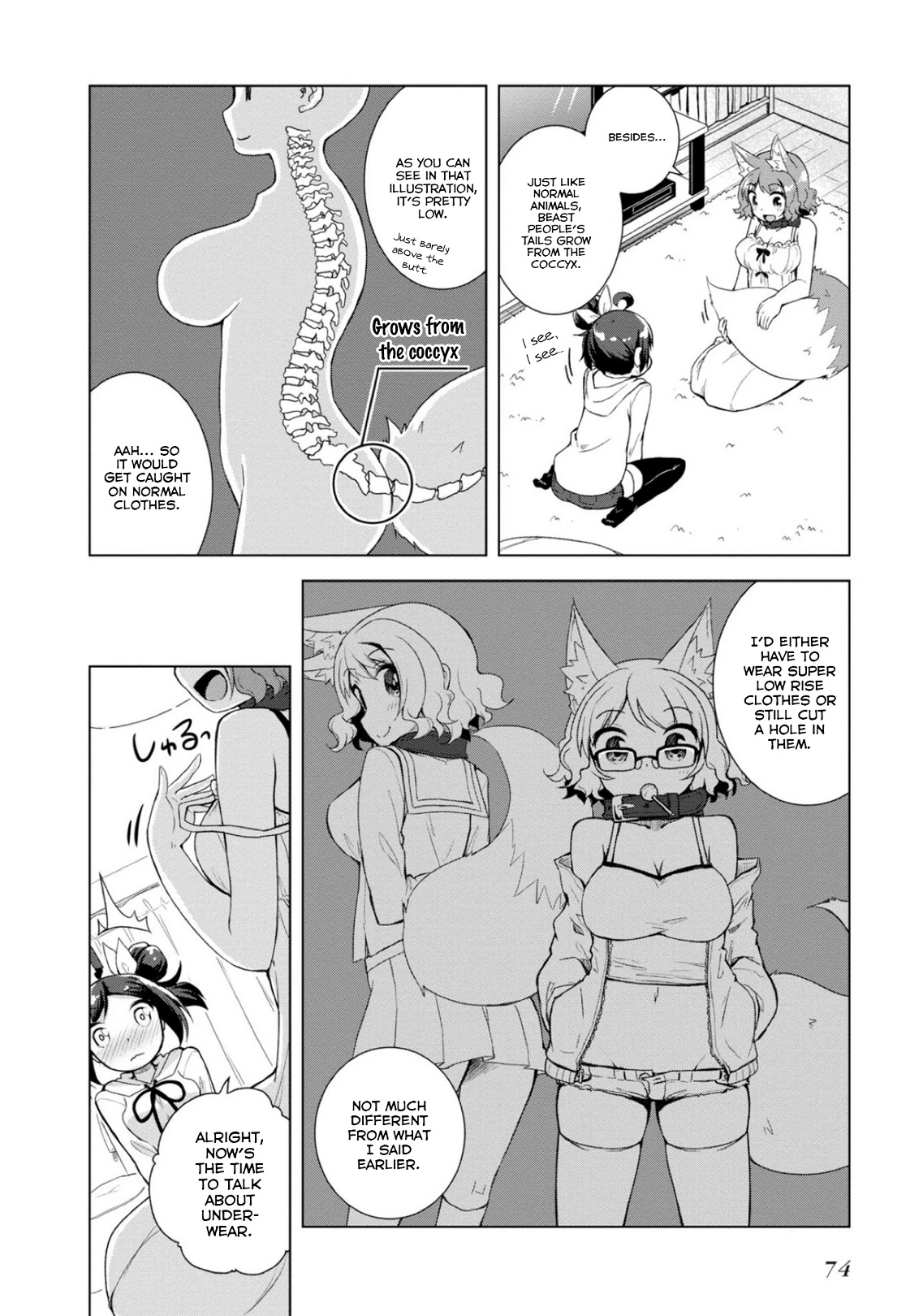 Is This What A God-Tier Game Means ? Chapter 11 page 8 - Chapter 11: A Study On The Clothing Culture Of Beast People In Modern Society