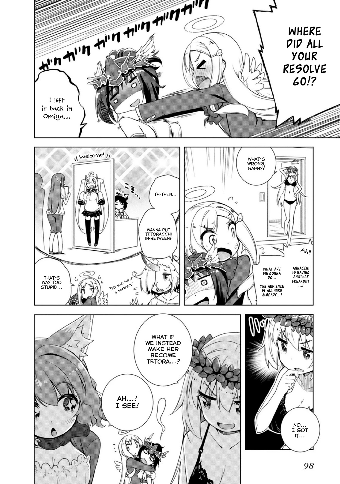 Is This What A God-Tier Game Means ? Chapter 12 page 8 - Chapter 12: The One Clothed In The Garments Of God Descends From The Altar