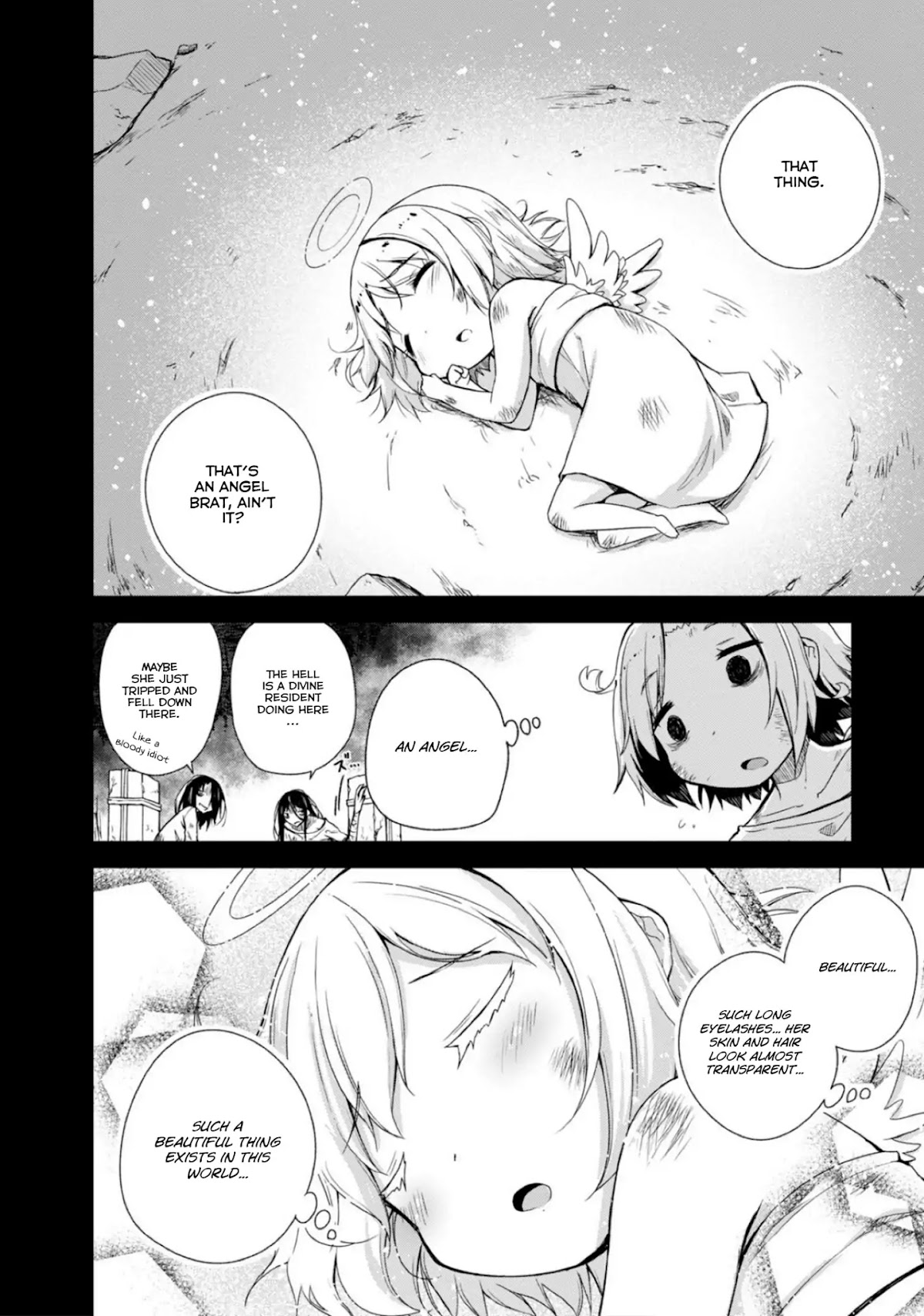 Is This What A God-Tier Game Means ? Chapter 5 page 4 - Chapter 5: The day I met an Angel