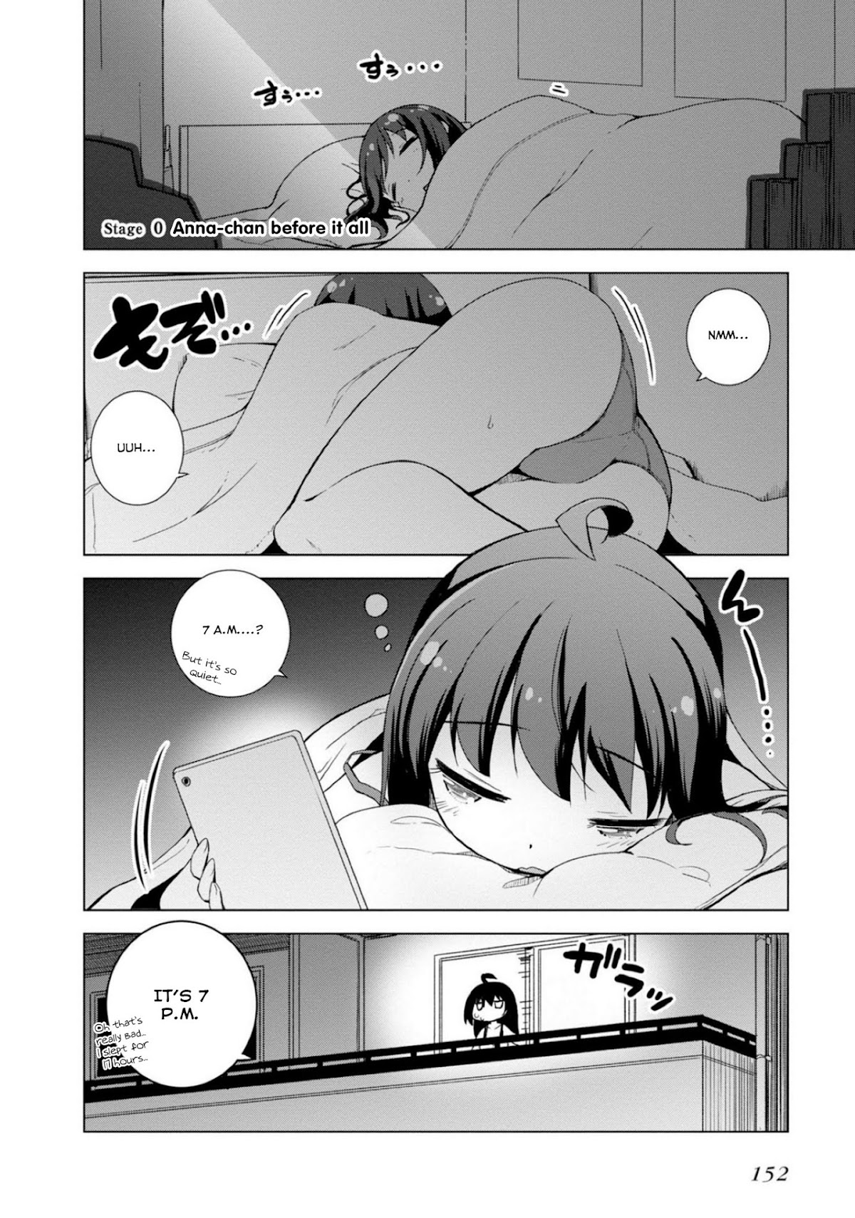 Is This What A God-Tier Game Means ? Chapter 7.5 page 1 - Chapter 7.5: Anna-chan before it all