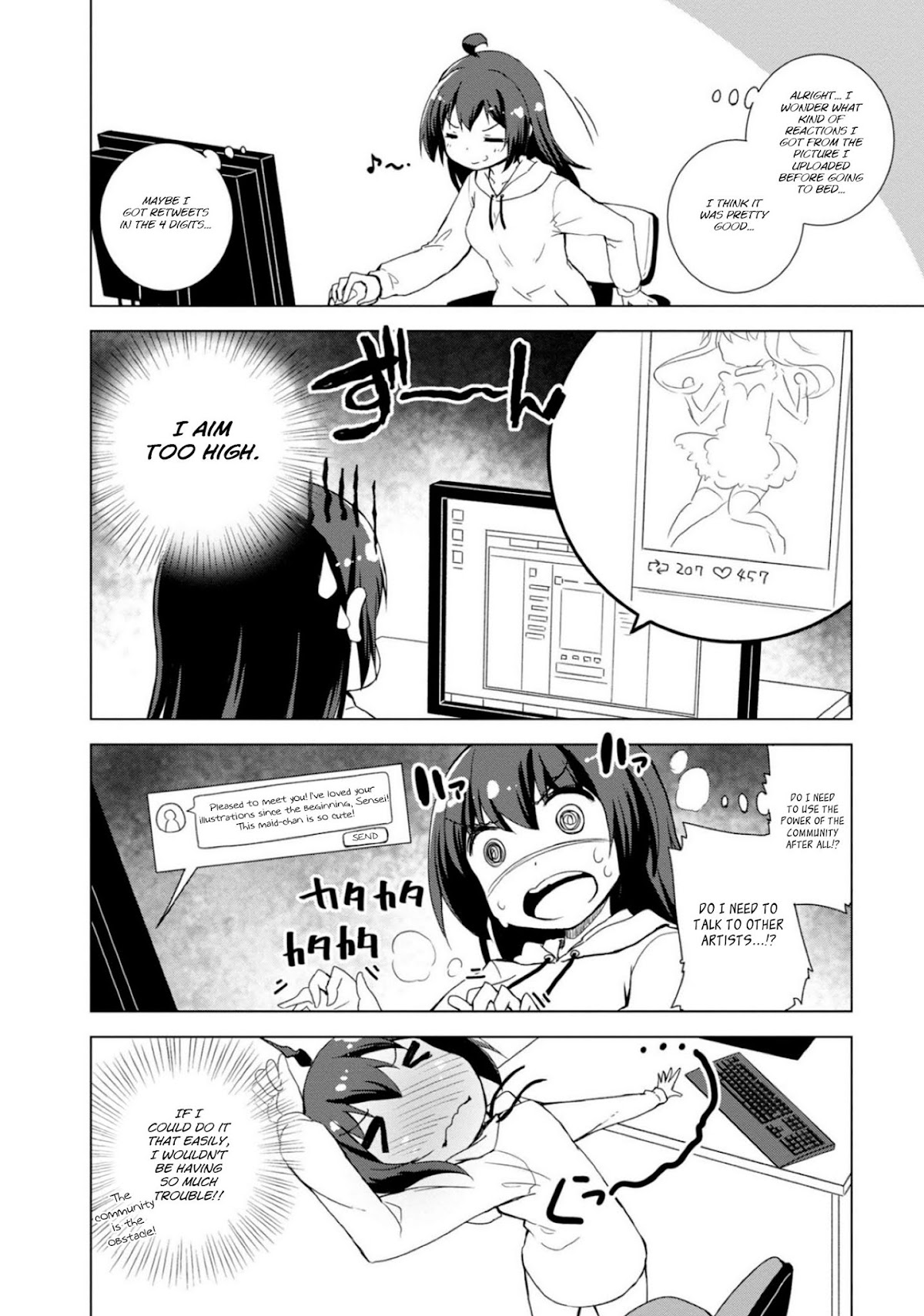 Is This What A God-Tier Game Means ? Chapter 7.5 page 3 - Chapter 7.5: Anna-chan before it all