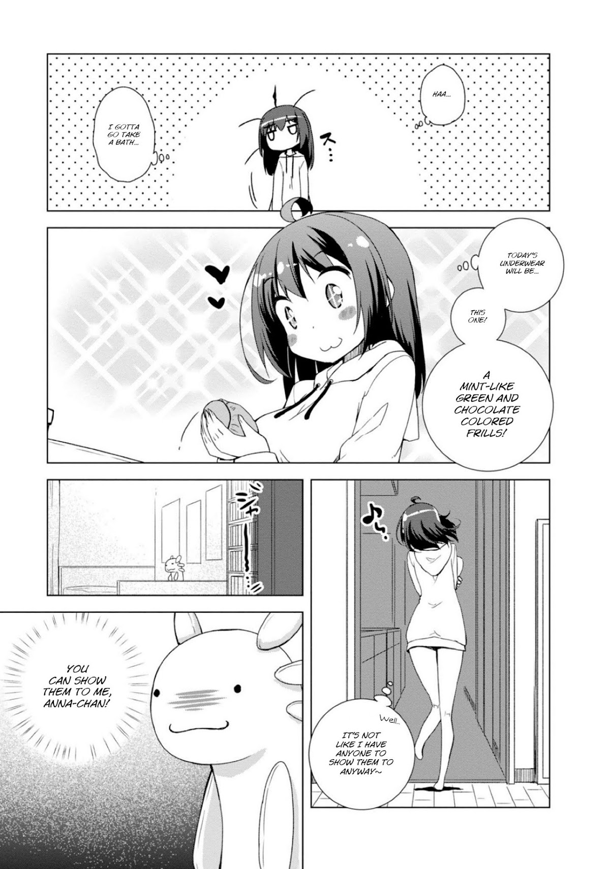 Is This What A God-Tier Game Means ? Chapter 7.5 page 4 - Chapter 7.5: Anna-chan before it all