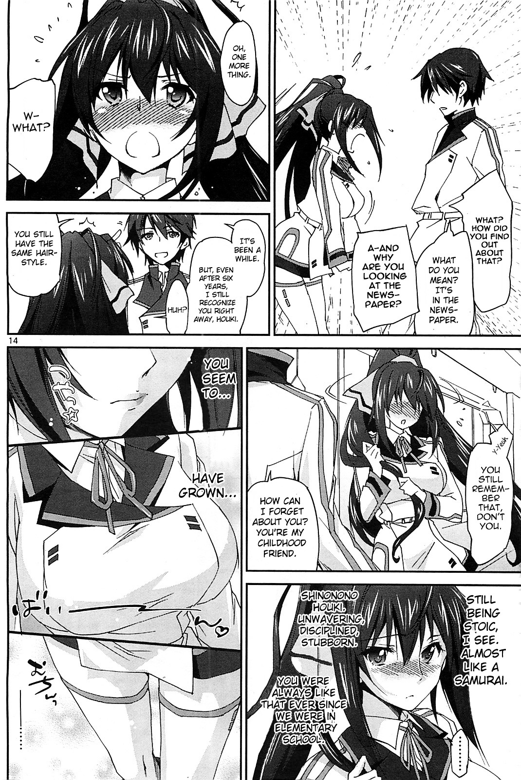 IS (YUUKI Homura) Chapter 1 page 15 - Chapter 1 : My Classmates are All Girls