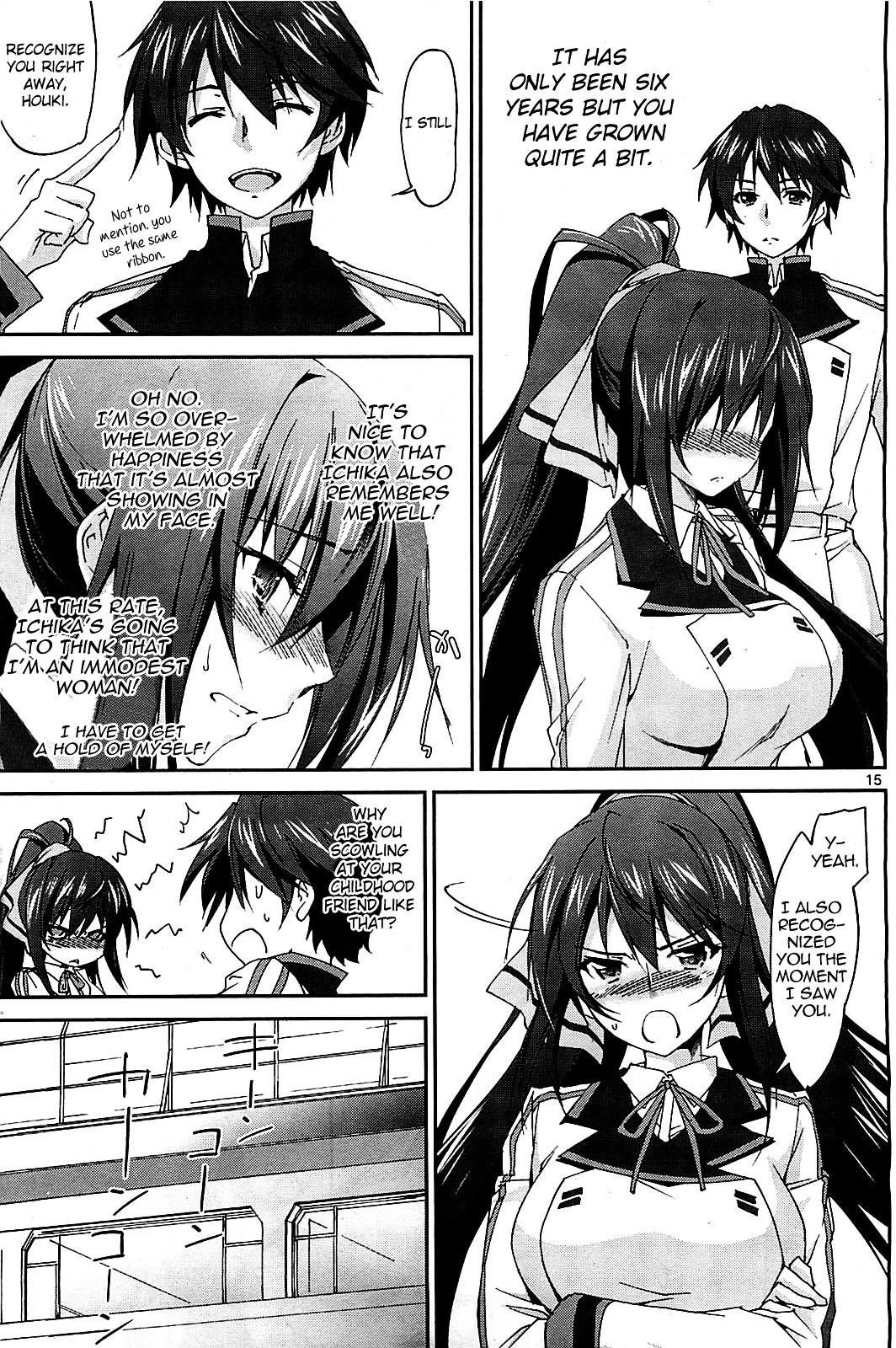 IS (YUUKI Homura) Chapter 1 page 16 - Chapter 1 : My Classmates are All Girls