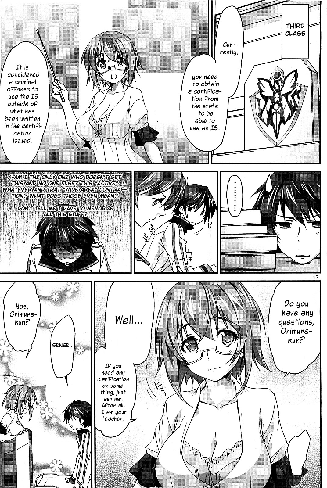 IS (YUUKI Homura) Chapter 1 page 18 - Chapter 1 : My Classmates are All Girls