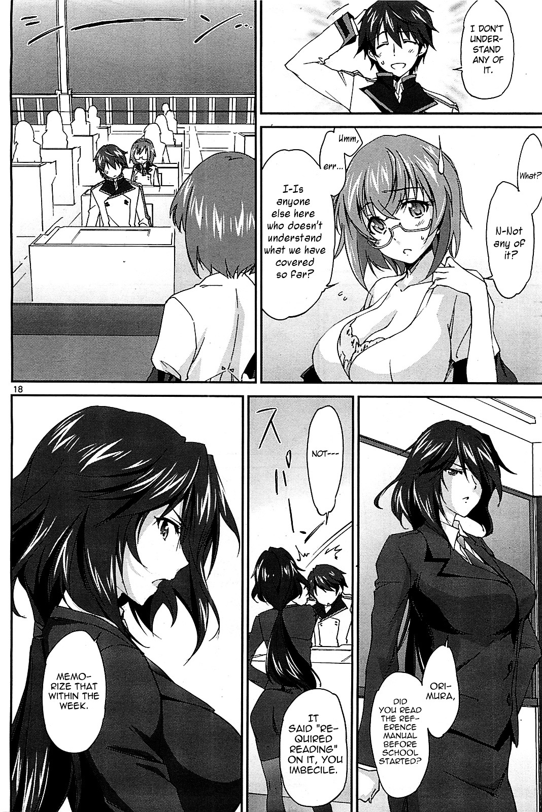 IS (YUUKI Homura) Chapter 1 page 19 - Chapter 1 : My Classmates are All Girls