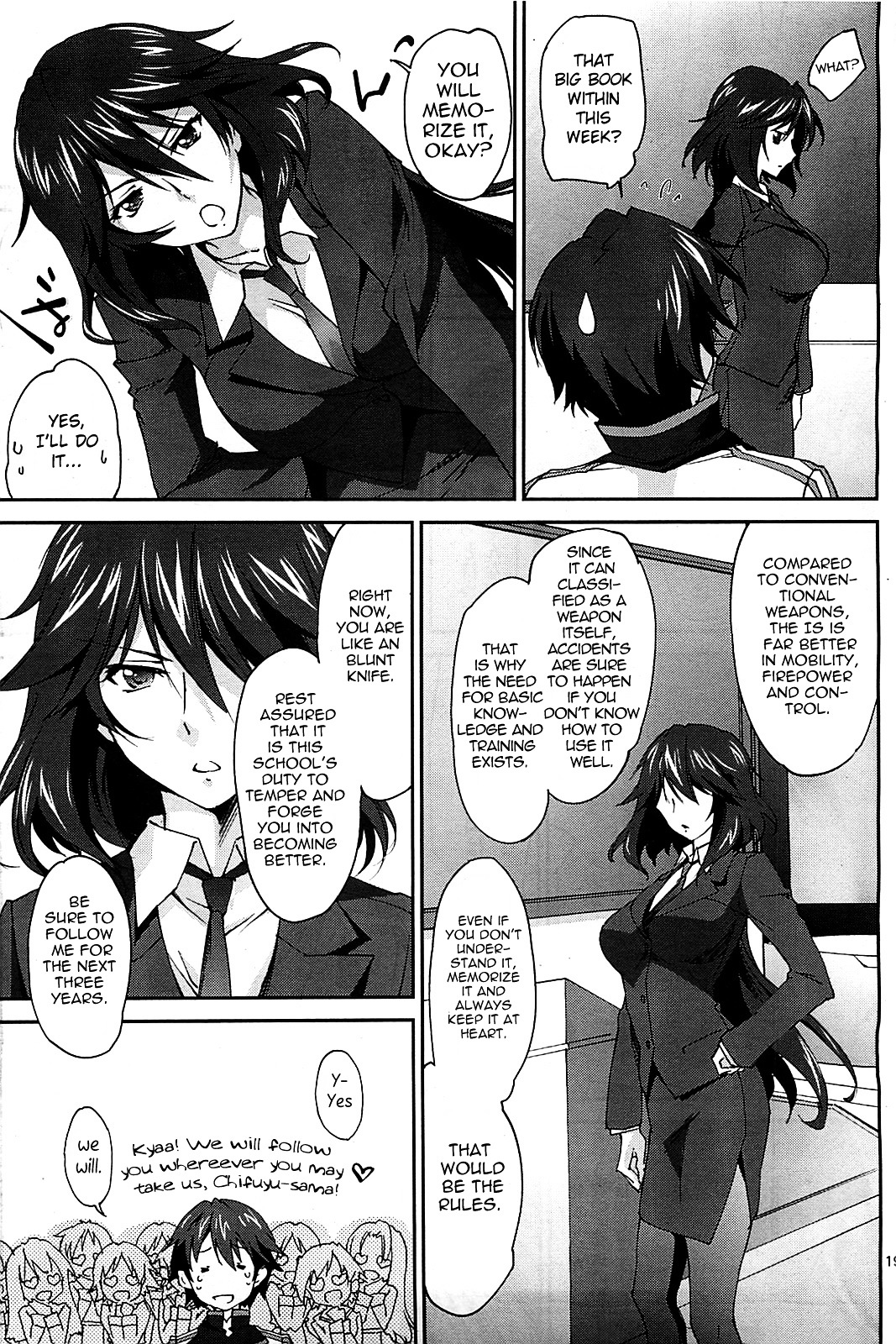 IS (YUUKI Homura) Chapter 1 page 20 - Chapter 1 : My Classmates are All Girls