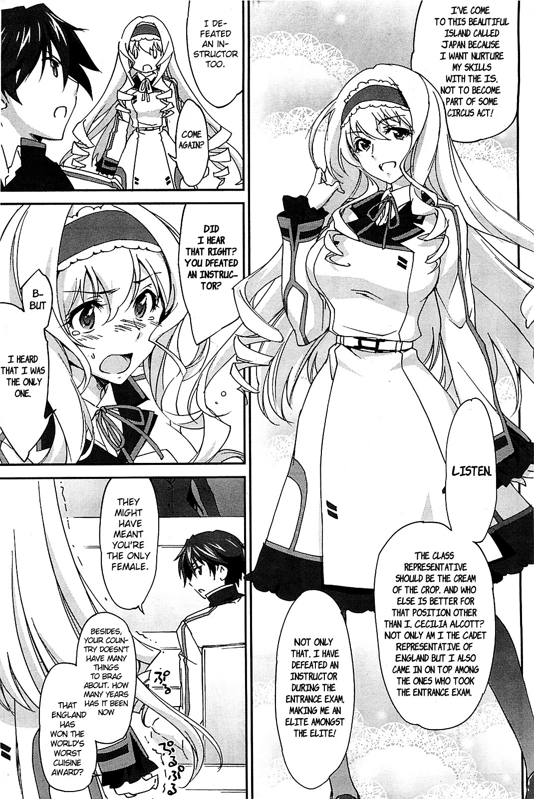 IS (YUUKI Homura) Chapter 1 page 22 - Chapter 1 : My Classmates are All Girls
