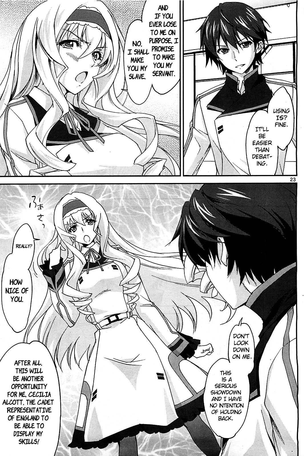 IS (YUUKI Homura) Chapter 1 page 24 - Chapter 1 : My Classmates are All Girls