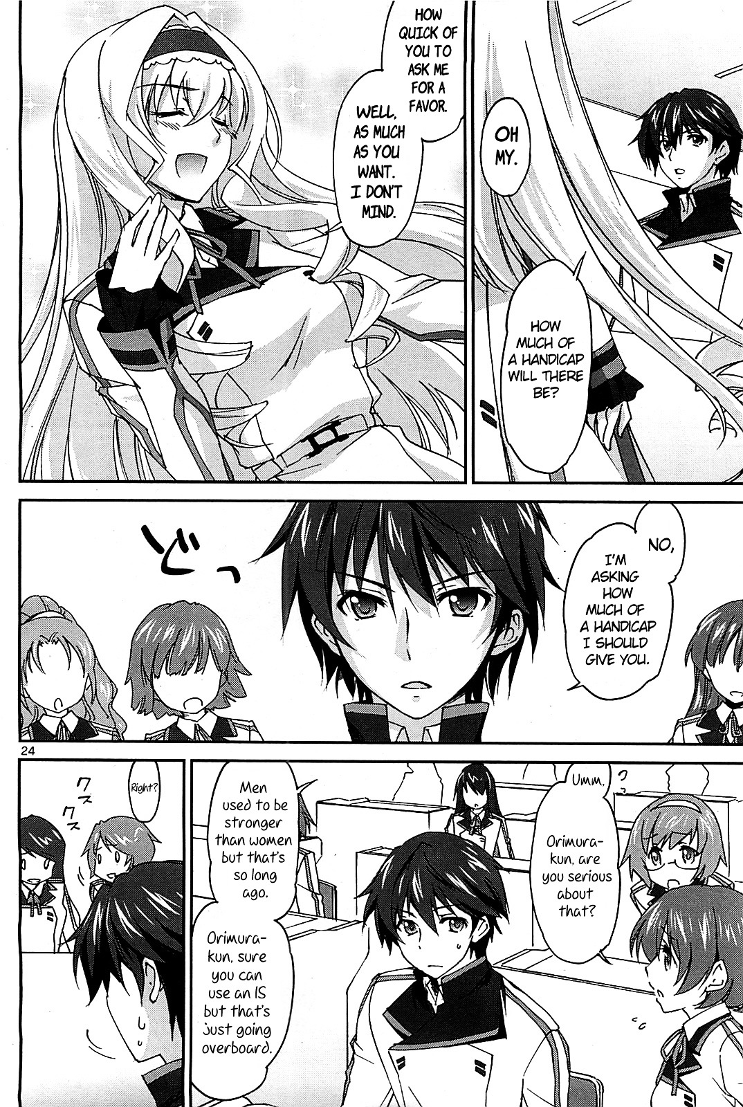 IS (YUUKI Homura) Chapter 1 page 25 - Chapter 1 : My Classmates are All Girls