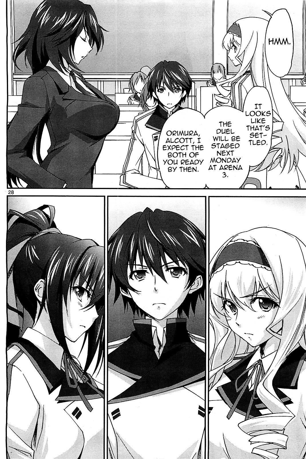 IS (YUUKI Homura) Chapter 1 page 28 - Chapter 1 : My Classmates are All Girls