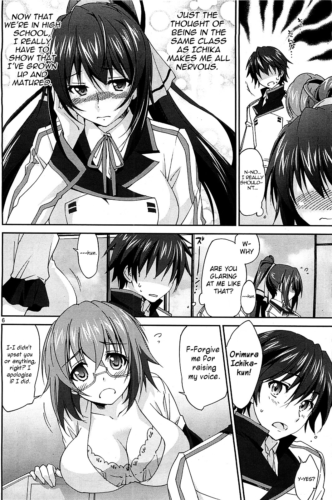 IS (YUUKI Homura) Chapter 1 page 7 - Chapter 1 : My Classmates are All Girls