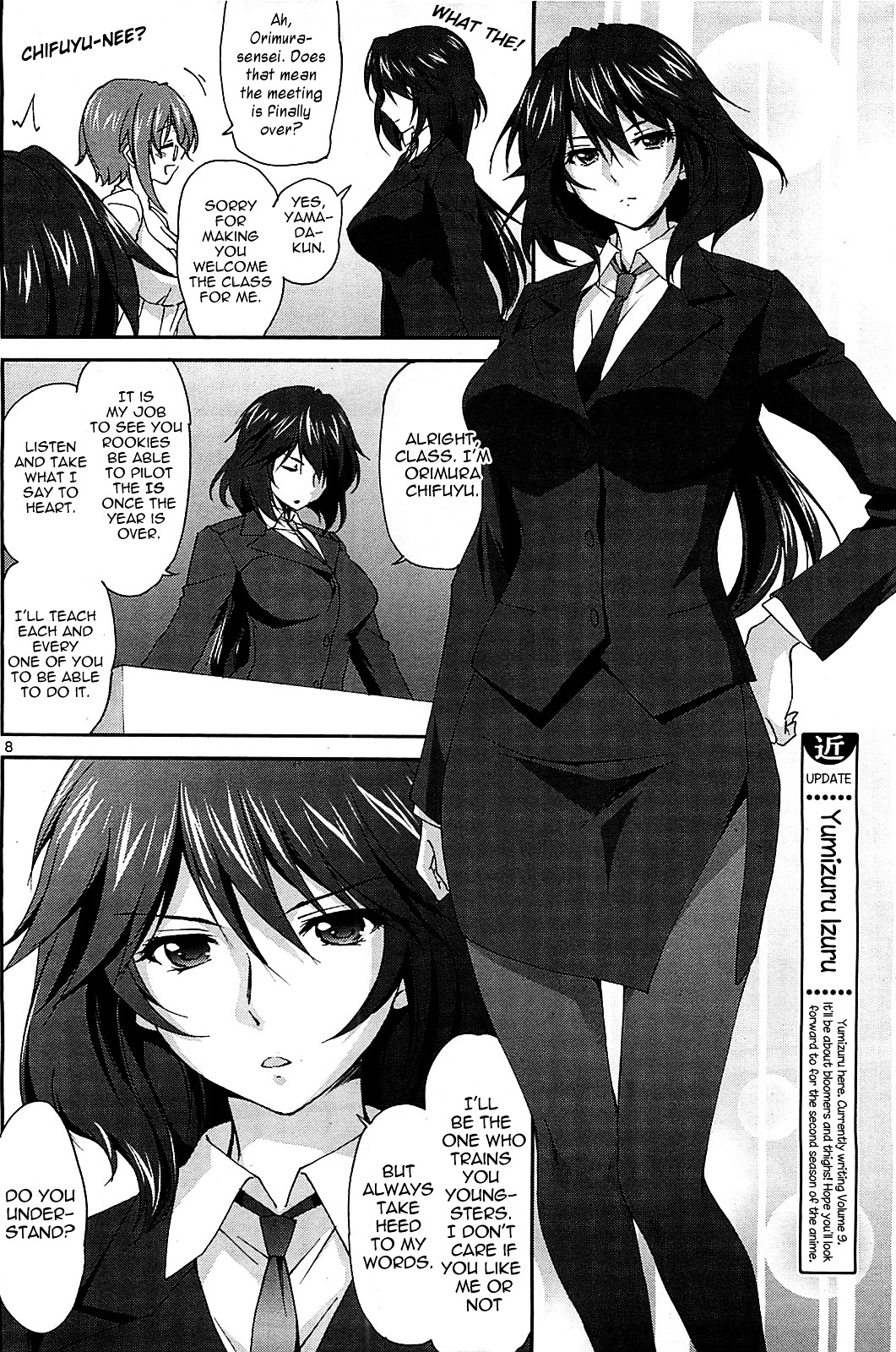 IS (YUUKI Homura) Chapter 1 page 9 - Chapter 1 : My Classmates are All Girls