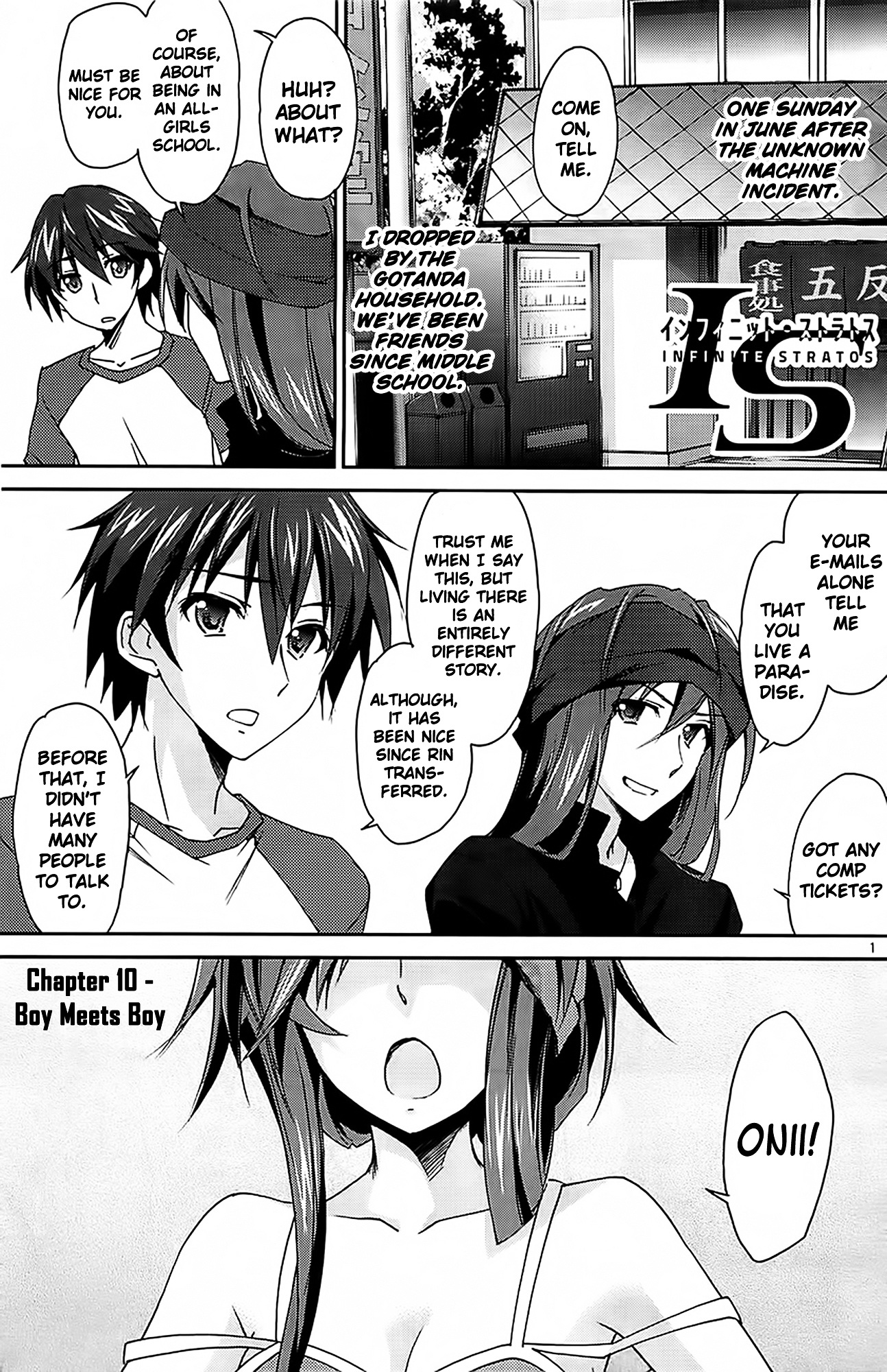 IS (YUUKI Homura) Chapter 10 page 2 - Chapter 10 : Boy Meets Boy