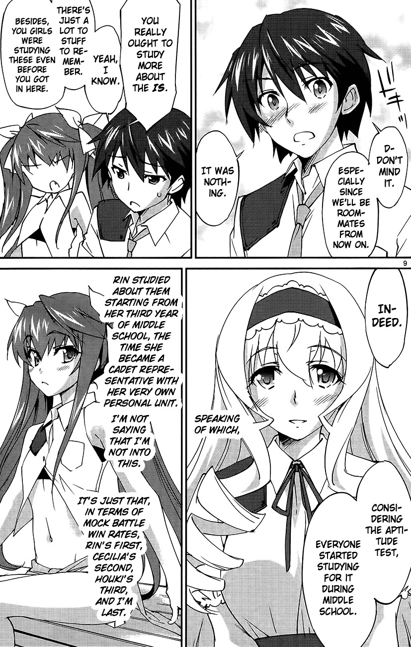 IS (YUUKI Homura) Chapter 13 page 10 - Chapter 13 : My Roommate is a Blonde Gentleman Part 2