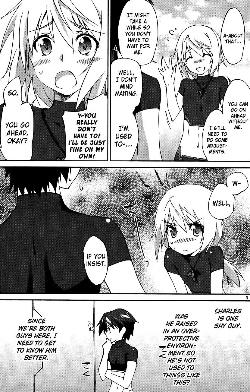 IS (YUUKI Homura) Chapter 13 page 3 - Chapter 13 : My Roommate is a Blonde Gentleman Part 2