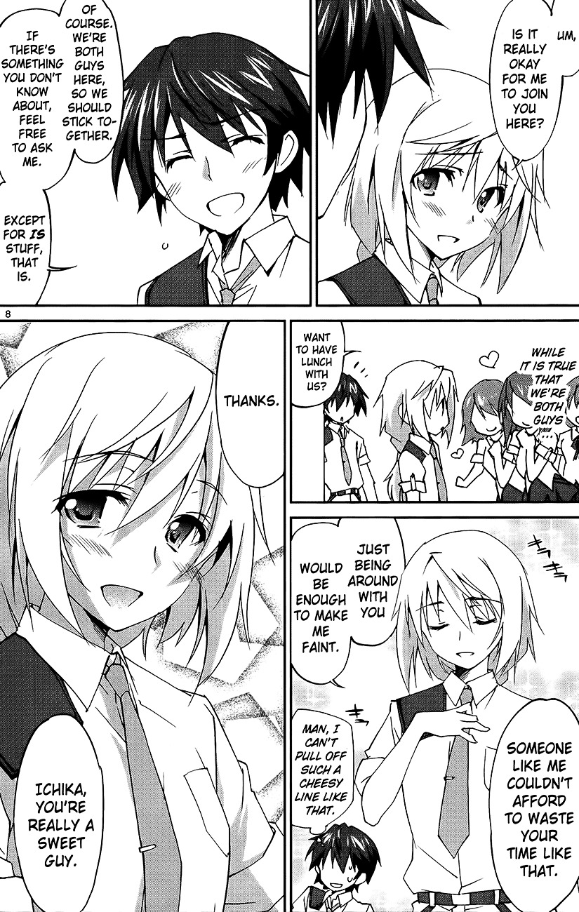 IS (YUUKI Homura) Chapter 13 page 9 - Chapter 13 : My Roommate is a Blonde Gentleman Part 2