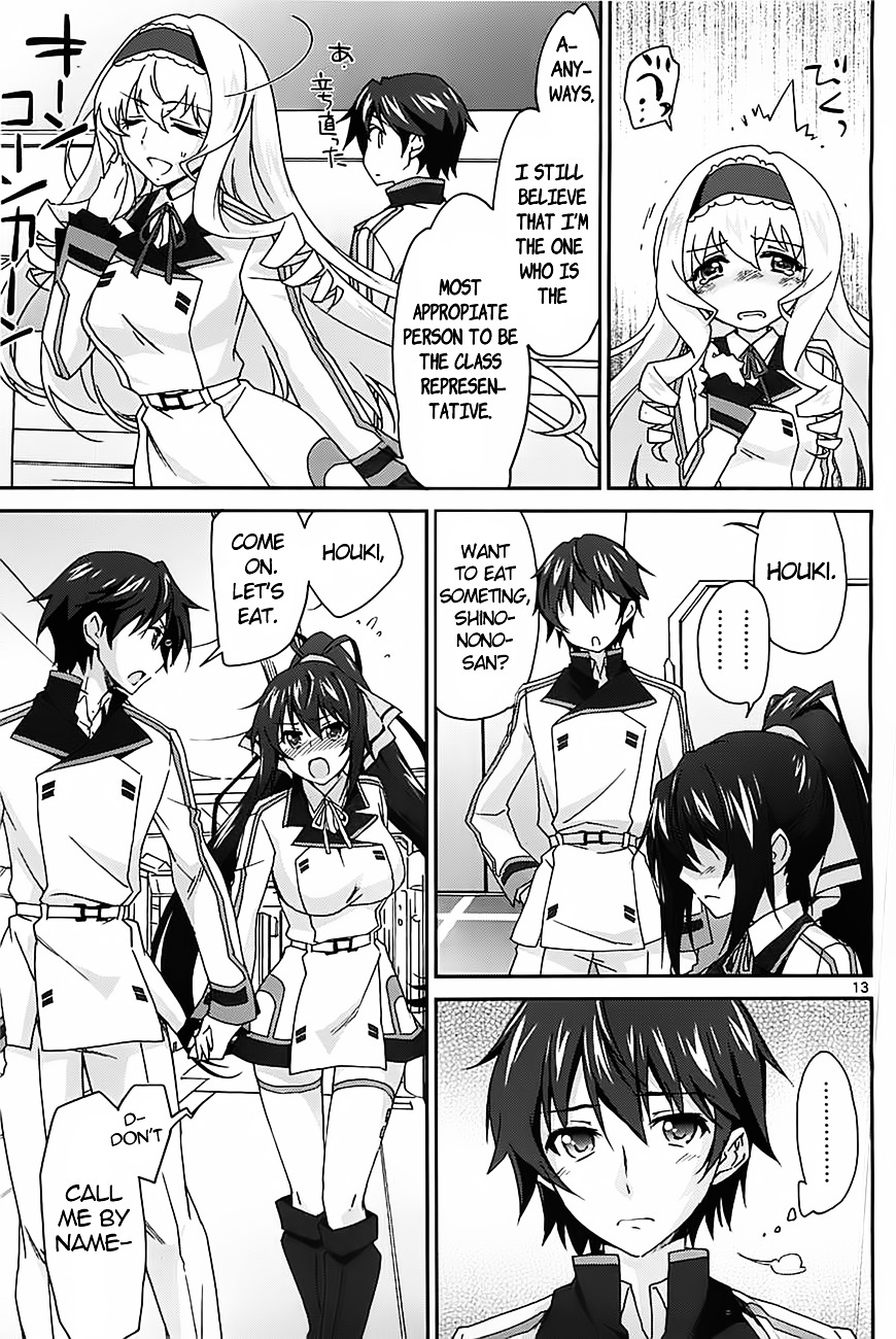IS (YUUKI Homura) Chapter 2 page 14 - Chapter 2 : Class Representative Showdown! Part 1