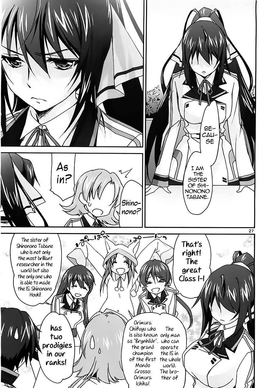 IS (YUUKI Homura) Chapter 2 page 28 - Chapter 2 : Class Representative Showdown! Part 1