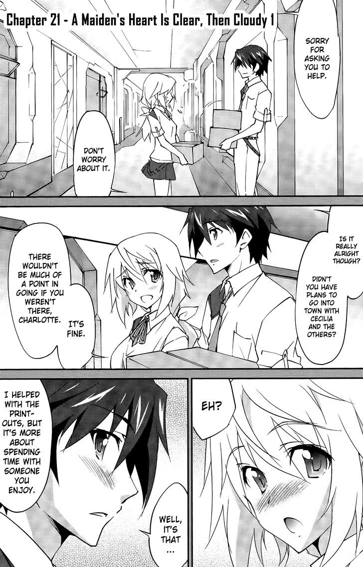 IS (YUUKI Homura) Chapter 21 page 2 - Chapter 21 : A Maiden's Heart Is Clear, Then Cloudy I