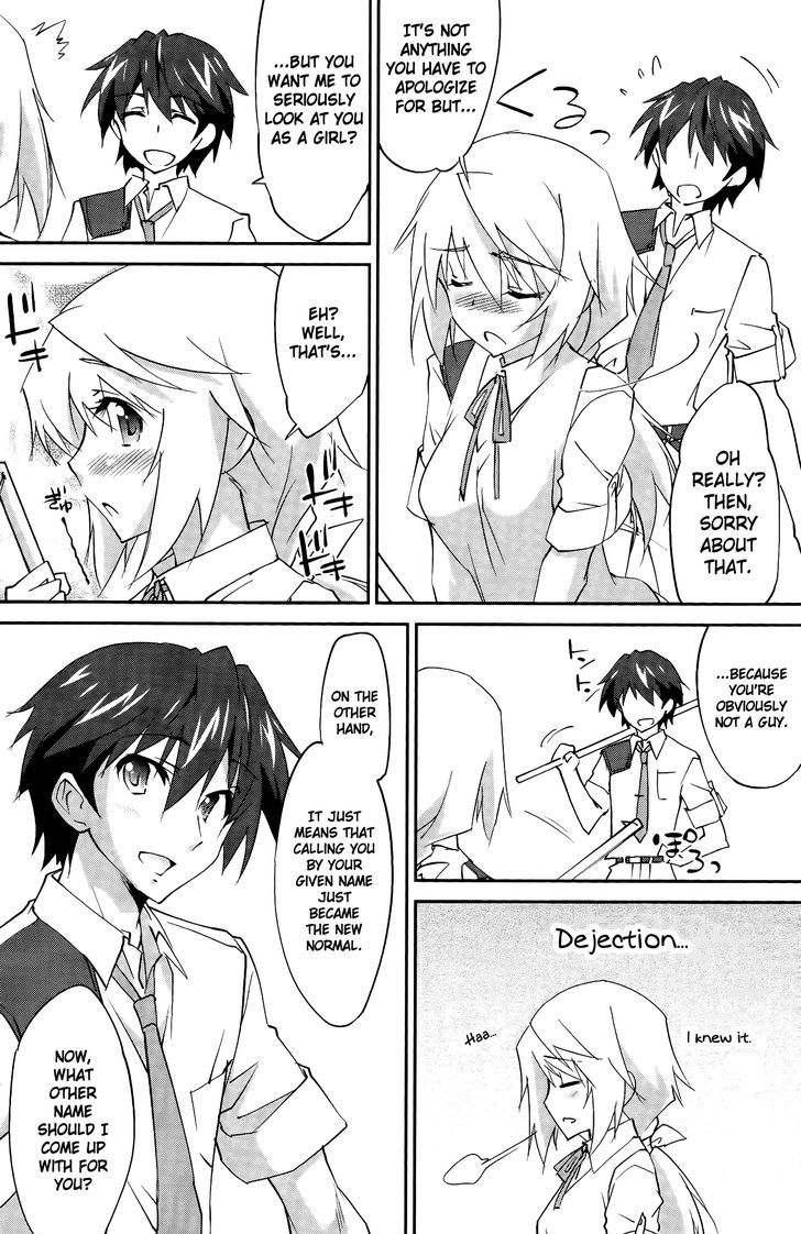 IS (YUUKI Homura) Chapter 21 page 22 - Chapter 21 : A Maiden's Heart Is Clear, Then Cloudy I