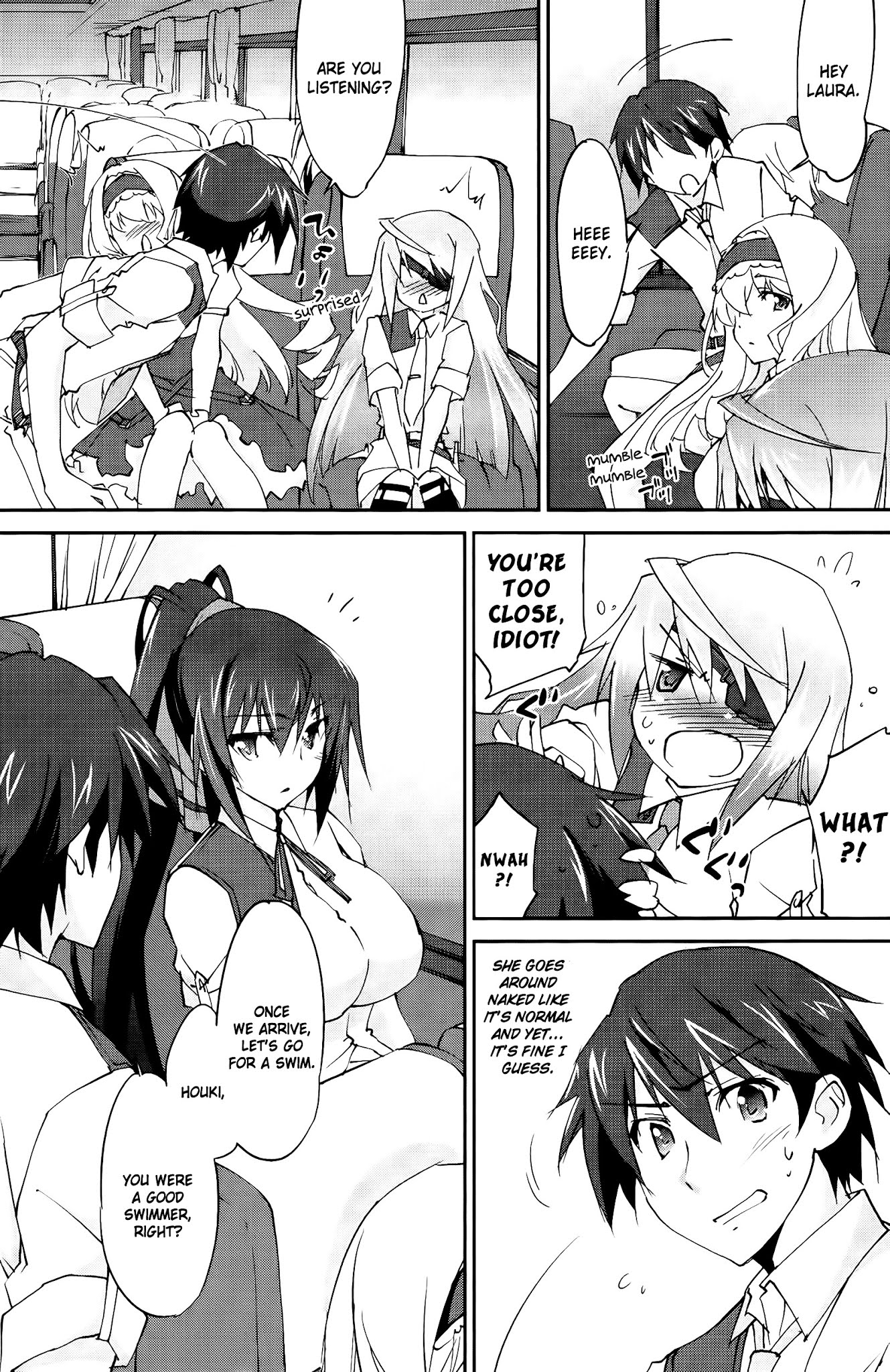 IS (YUUKI Homura) Chapter 23 page 4 - Chapter 23 : Oceans Eleven 1