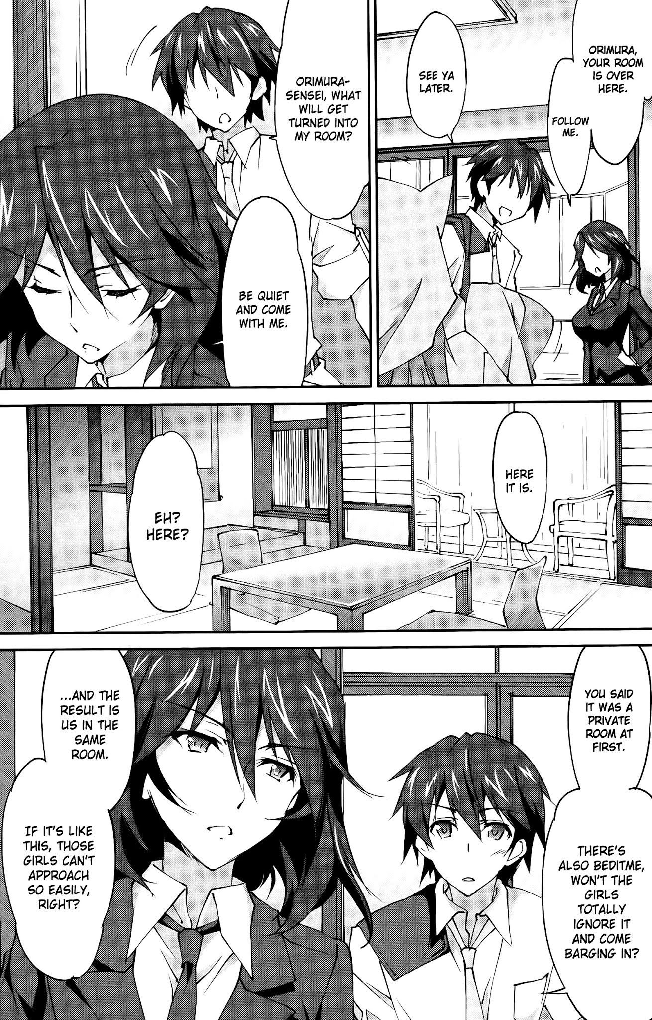 IS (YUUKI Homura) Chapter 23 page 8 - Chapter 23 : Oceans Eleven 1