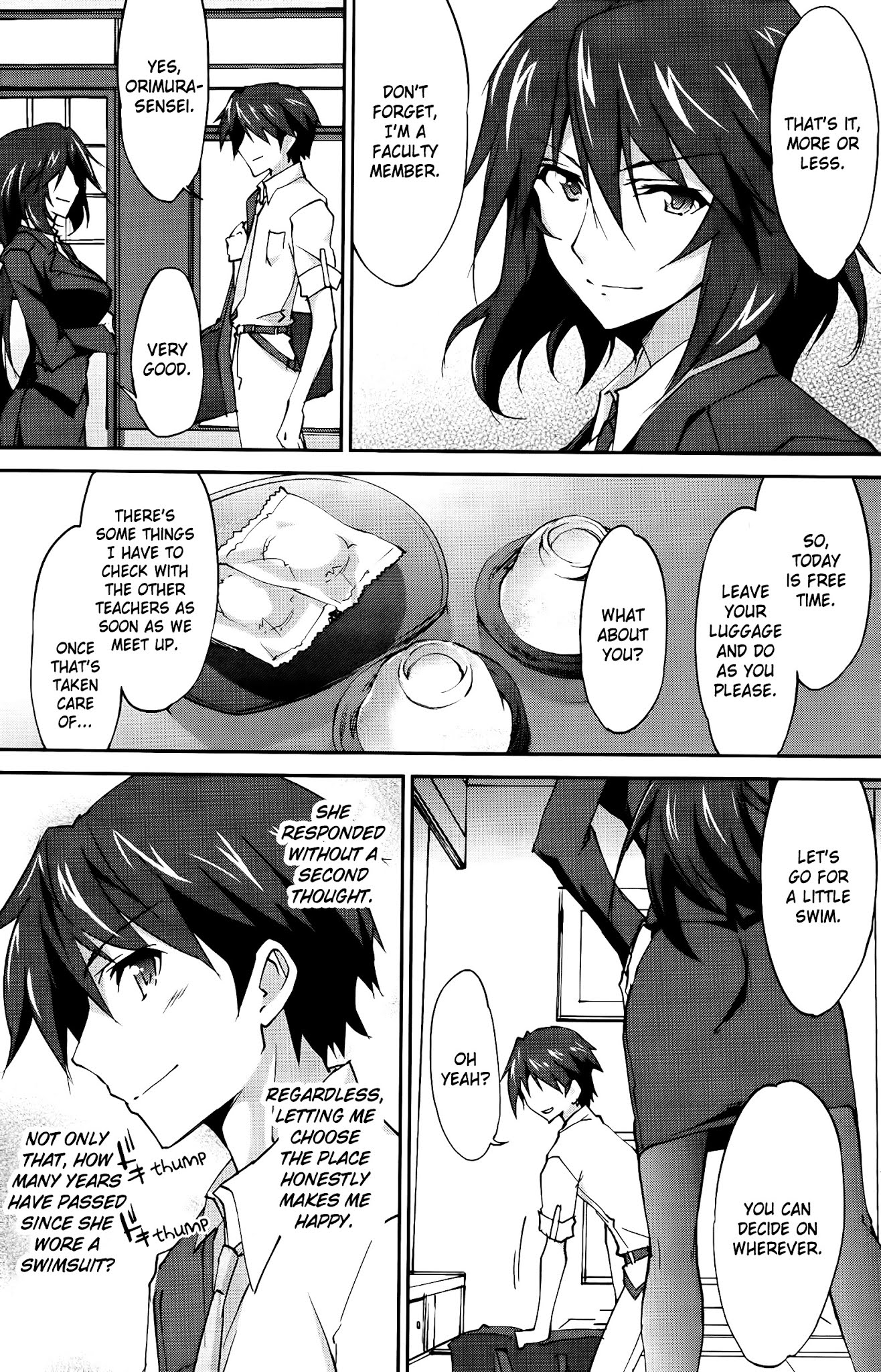 IS (YUUKI Homura) Chapter 23 page 9 - Chapter 23 : Oceans Eleven 1