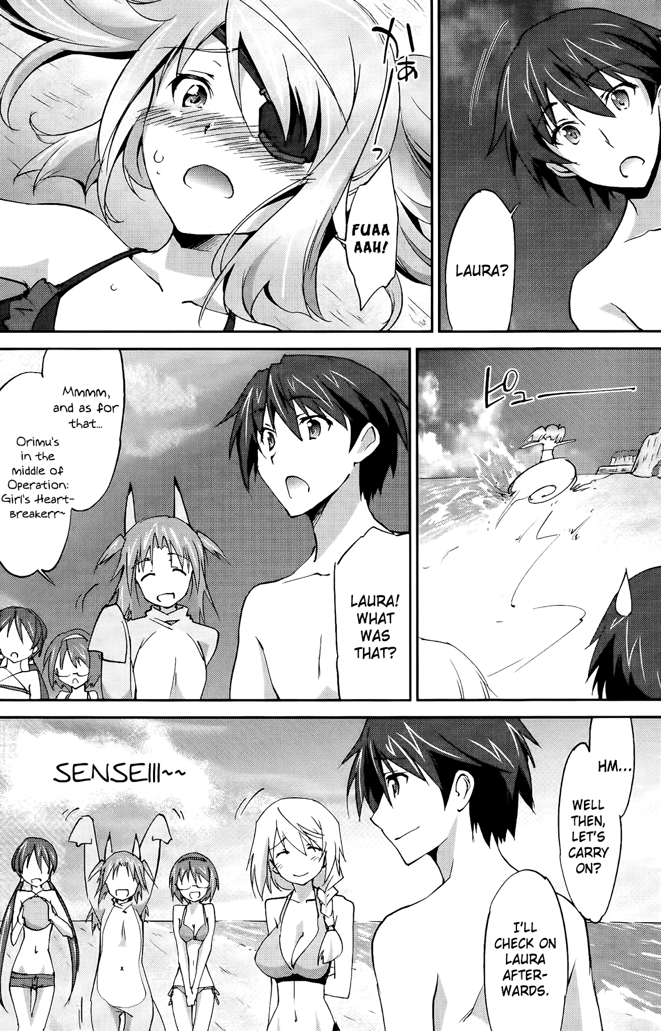 IS (YUUKI Homura) Chapter 24 page 17 - Chapter 24 : Oceans' Eleven 2