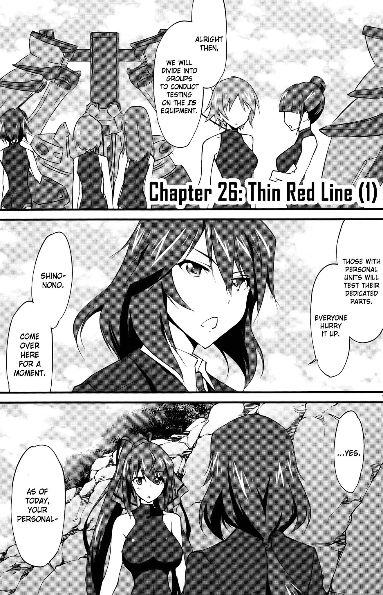 IS (YUUKI Homura) Chapter 26 page 2 - Chapter 26 : Thin Red Line 1