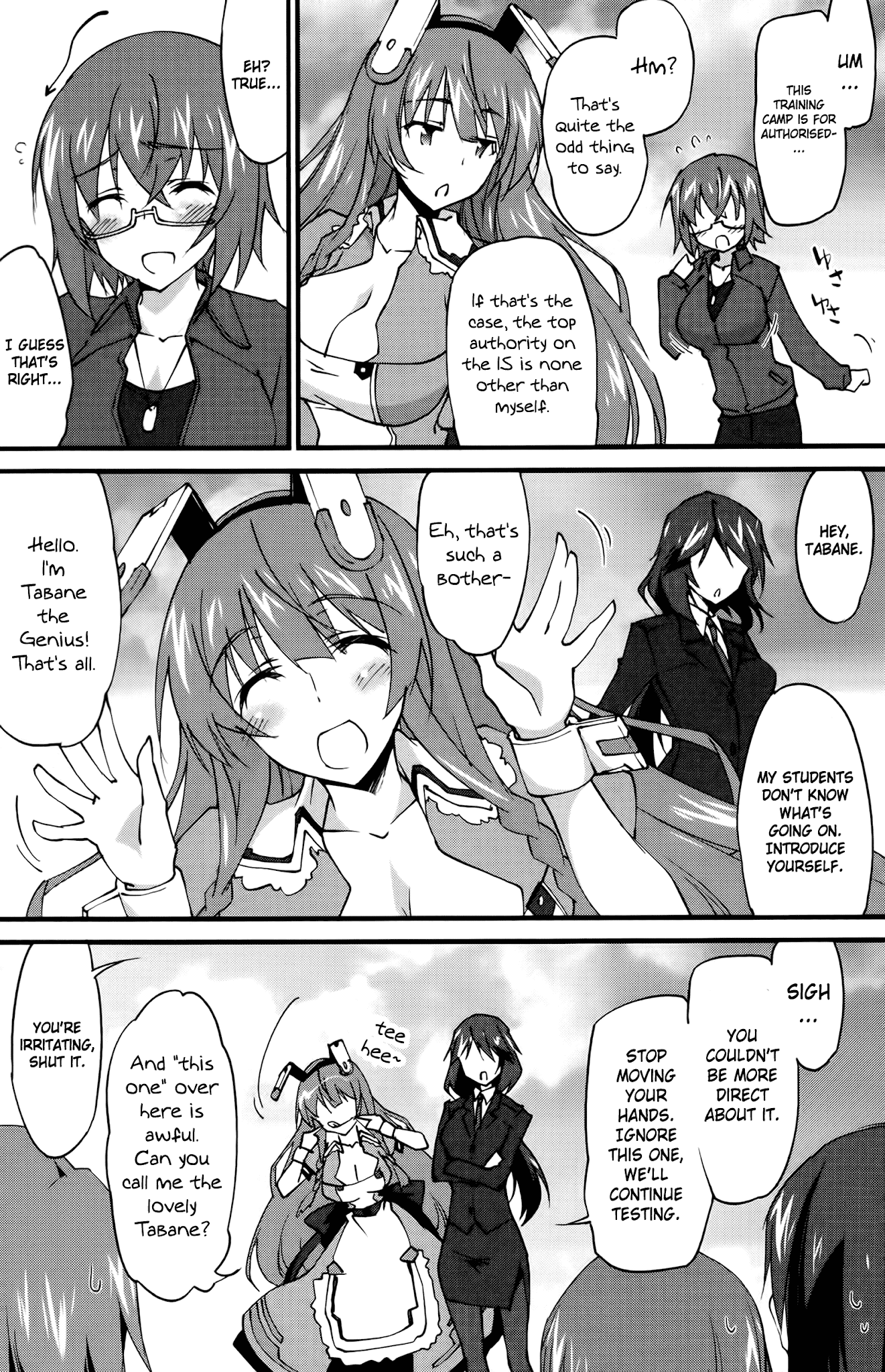 IS (YUUKI Homura) Chapter 26 page 5 - Chapter 26 : Thin Red Line 1