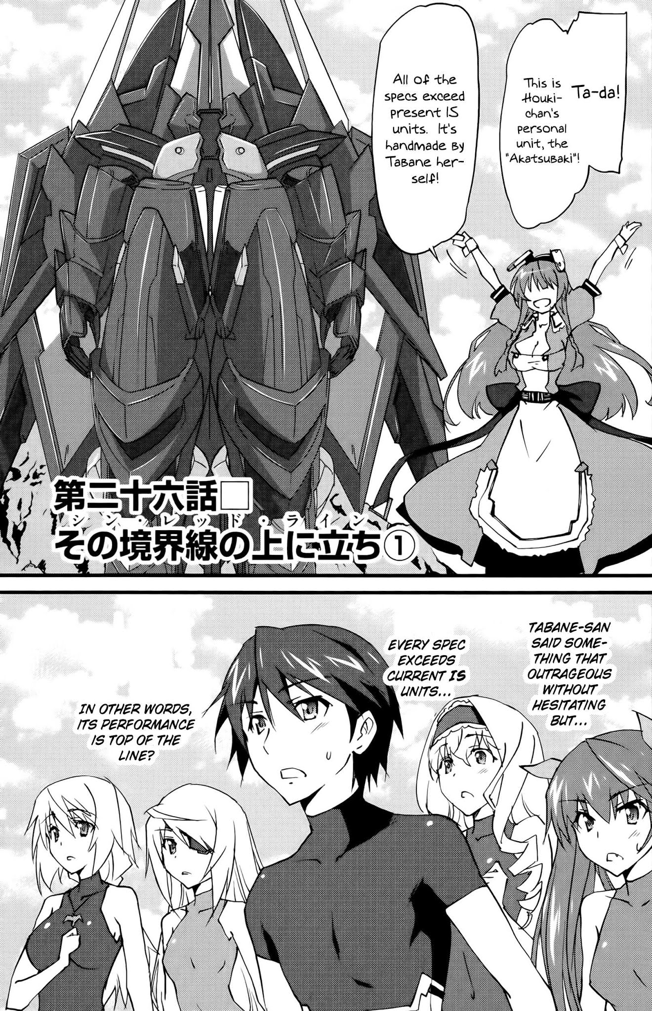 IS (YUUKI Homura) Chapter 26 page 8 - Chapter 26 : Thin Red Line 1