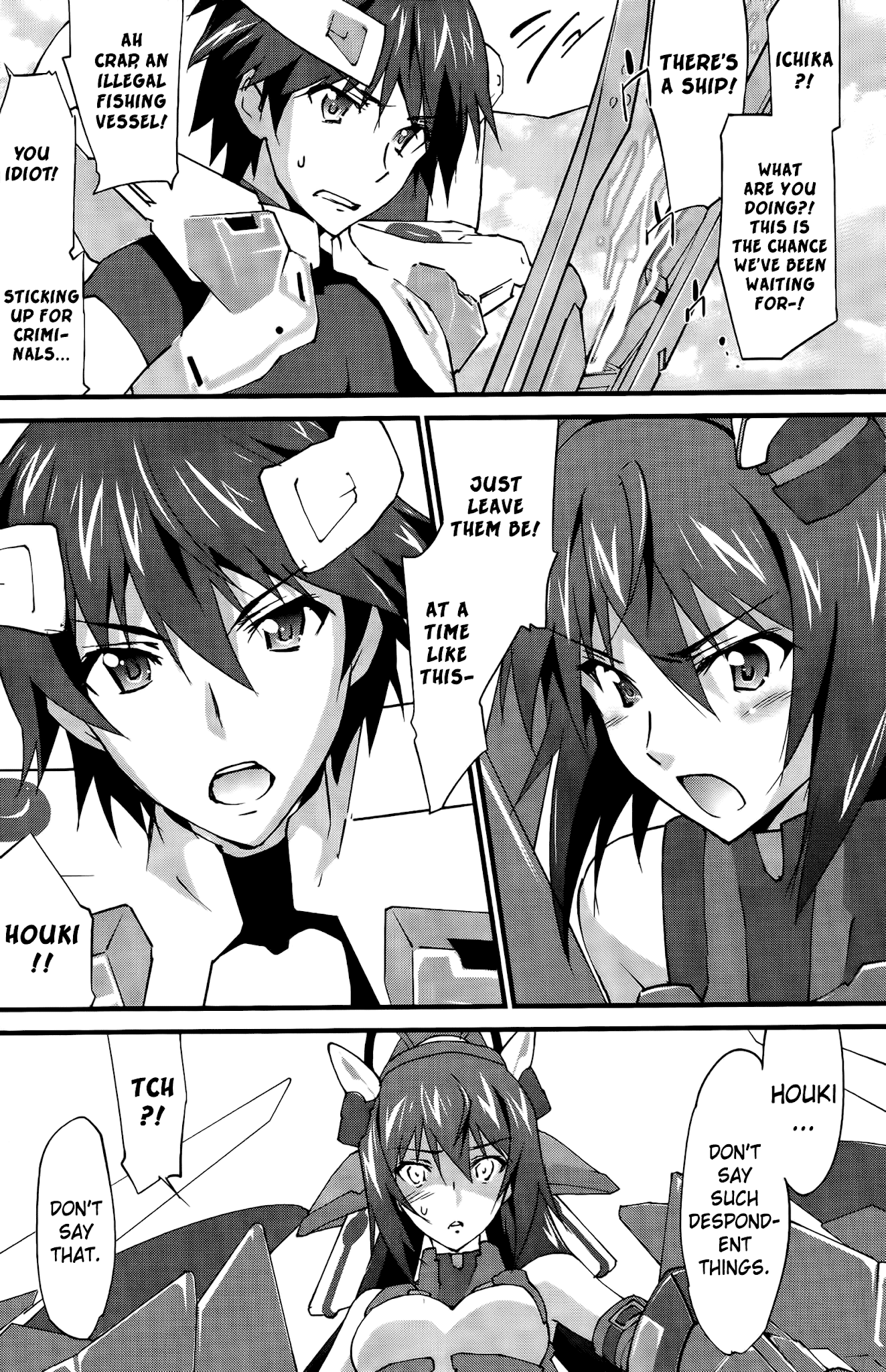 IS (YUUKI Homura) Chapter 27 page 36 - Chapter 27 : Thin Red Line 2