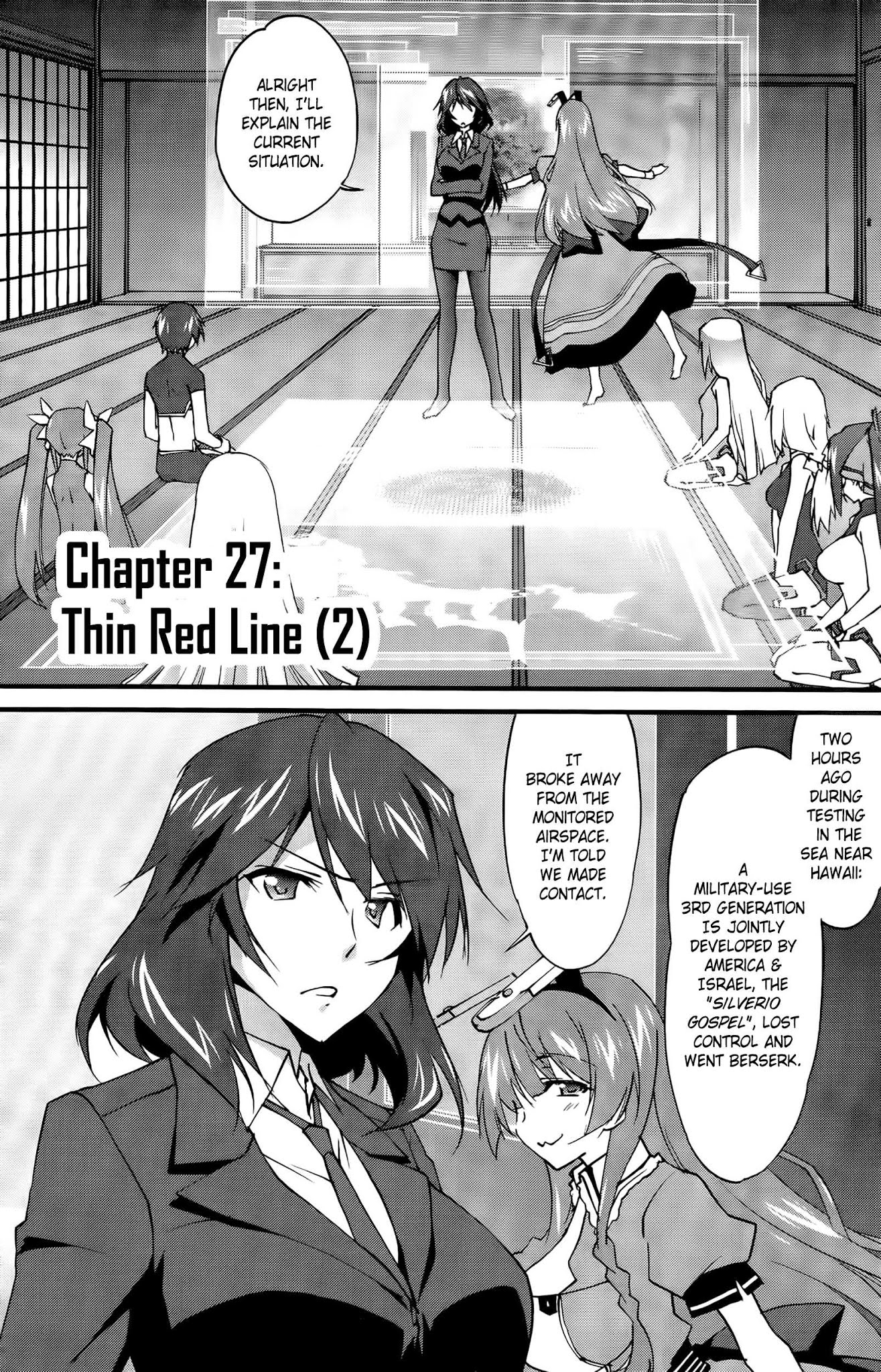IS (YUUKI Homura) Chapter 27 page 6 - Chapter 27 : Thin Red Line 2