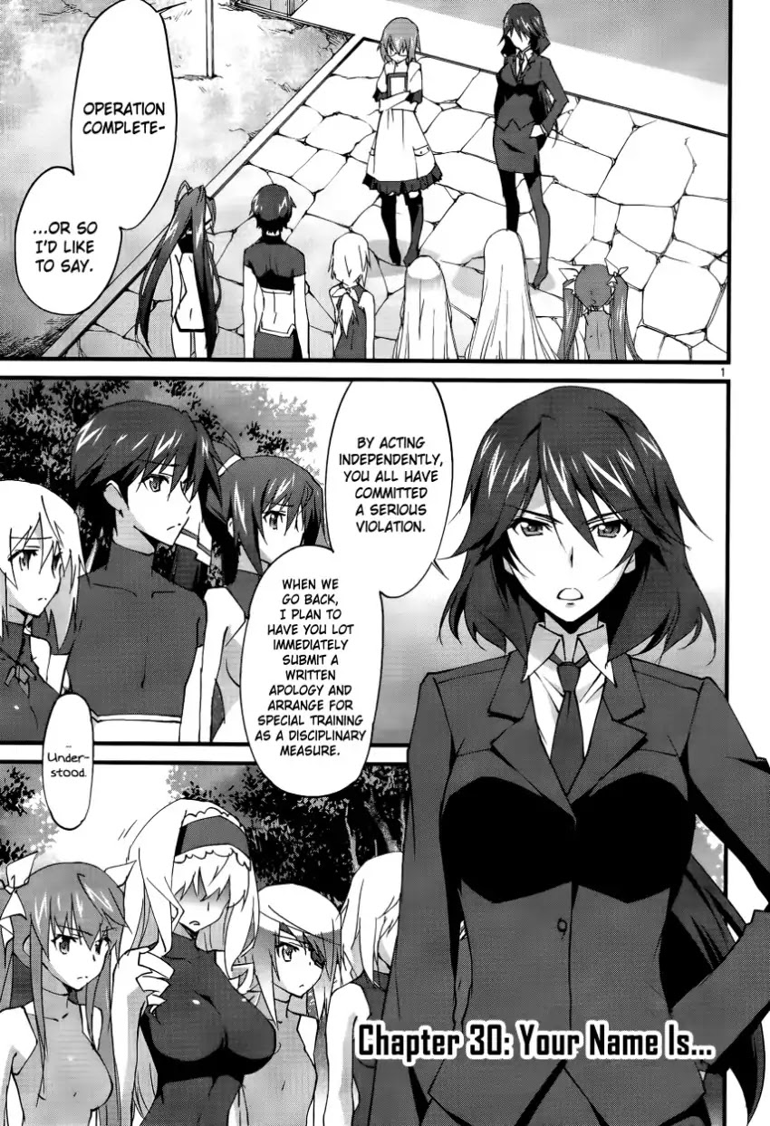IS (YUUKI Homura) Chapter 30 page 2 - Chapter 30: Your Name Is...