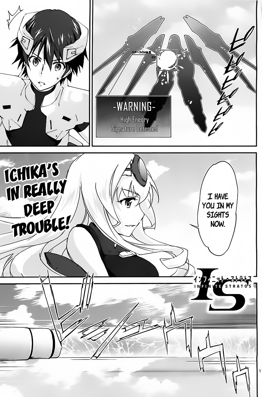 IS (YUUKI Homura) Chapter 4 page 1 - Chapter 4 : Class Representative Showdown! Part 3
