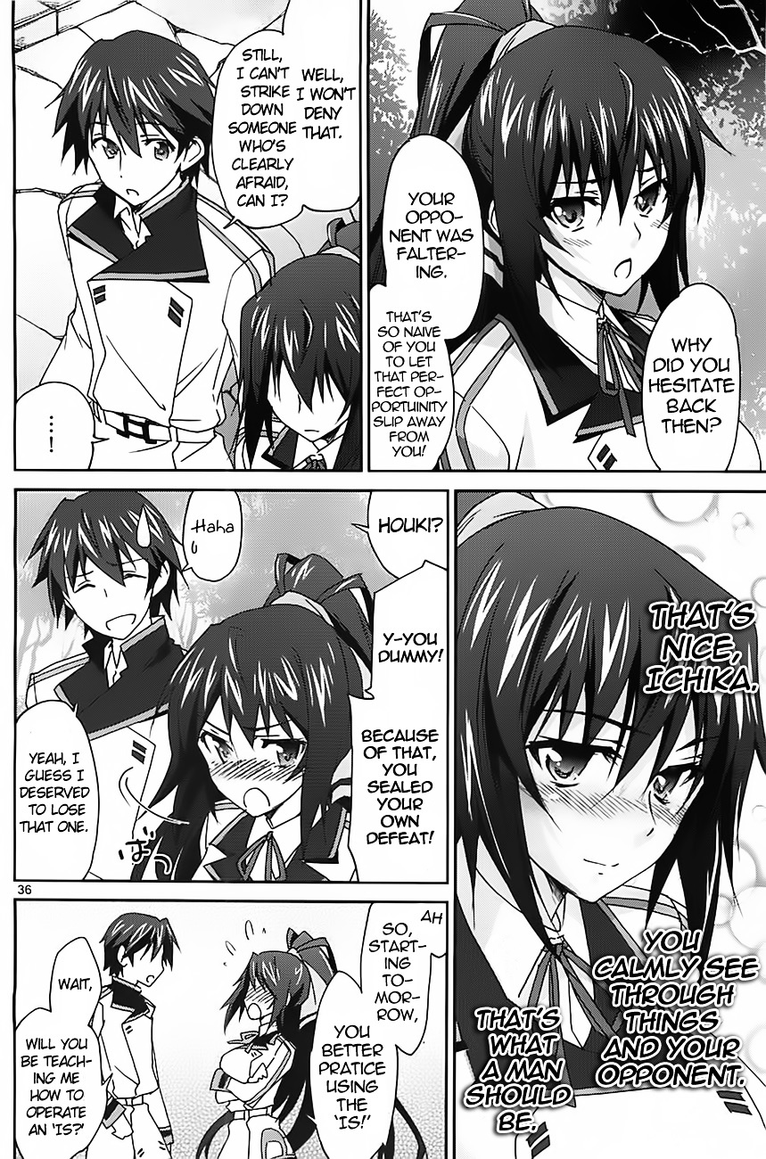 IS (YUUKI Homura) Chapter 4 page 35 - Chapter 4 : Class Representative Showdown! Part 3