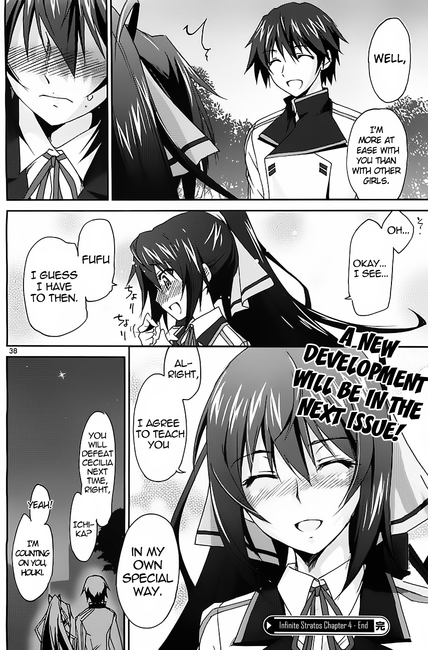 IS (YUUKI Homura) Chapter 4 page 37 - Chapter 4 : Class Representative Showdown! Part 3
