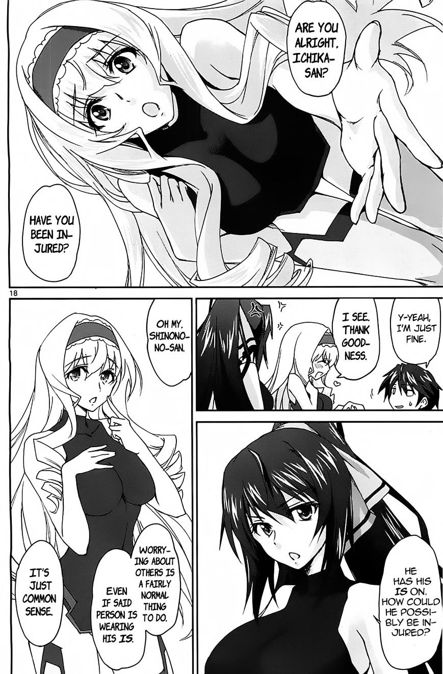 IS (YUUKI Homura) Chapter 5 page 20 - Chapter 5 : The Transfer Student is My Second Childhood Friend: Part 1