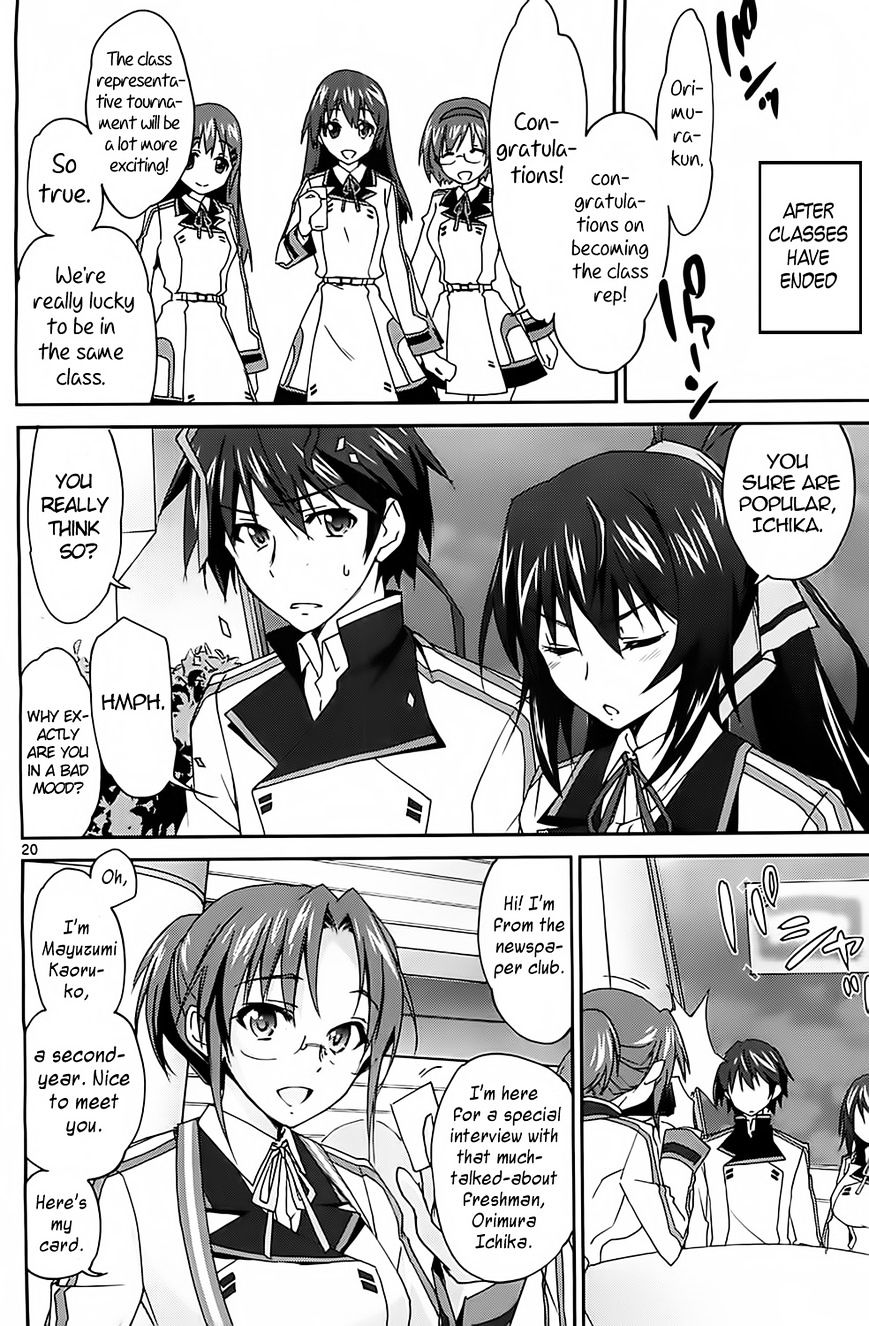 IS (YUUKI Homura) Chapter 5 page 22 - Chapter 5 : The Transfer Student is My Second Childhood Friend: Part 1