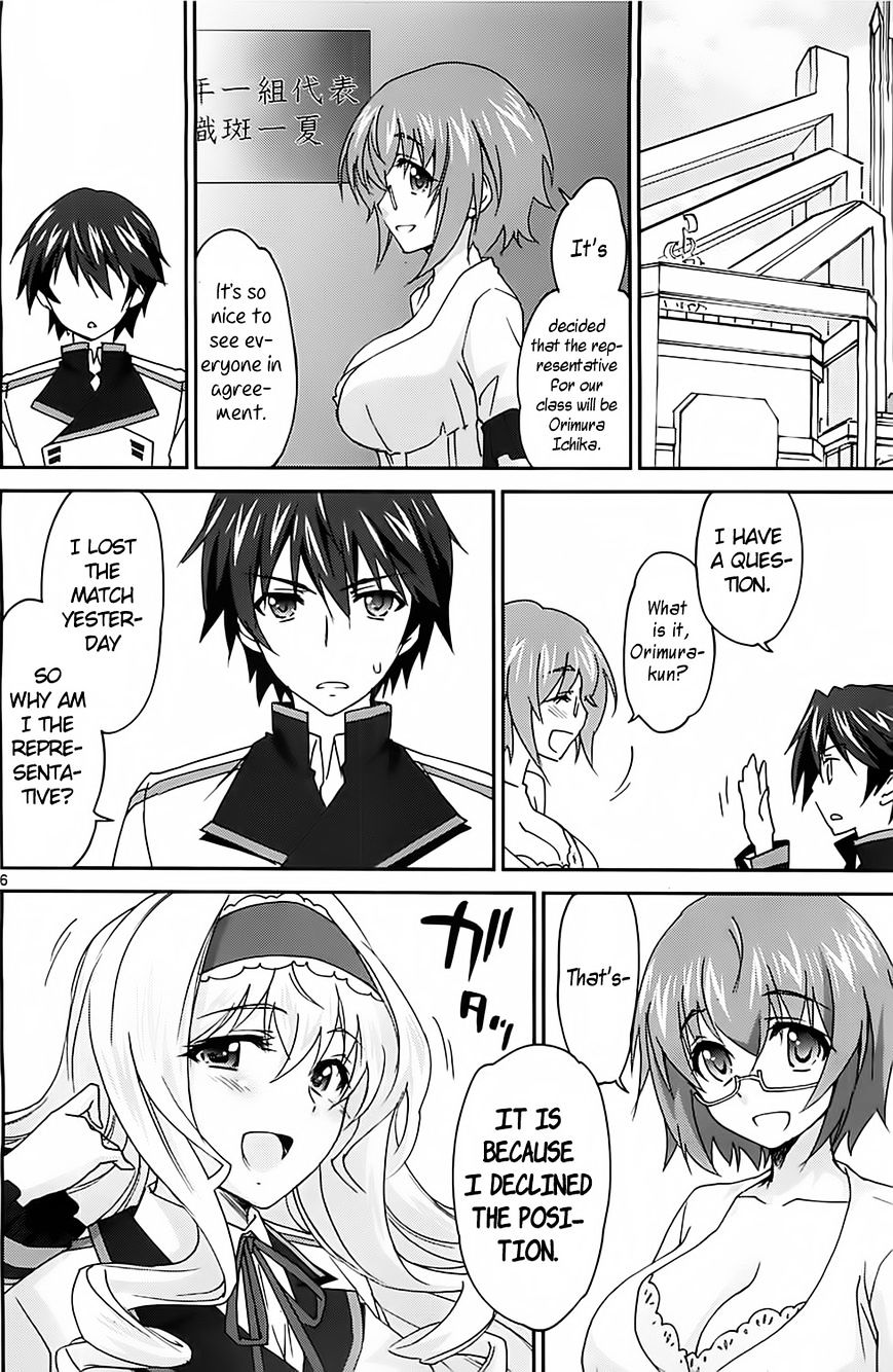 IS (YUUKI Homura) Chapter 5 page 8 - Chapter 5 : The Transfer Student is My Second Childhood Friend: Part 1