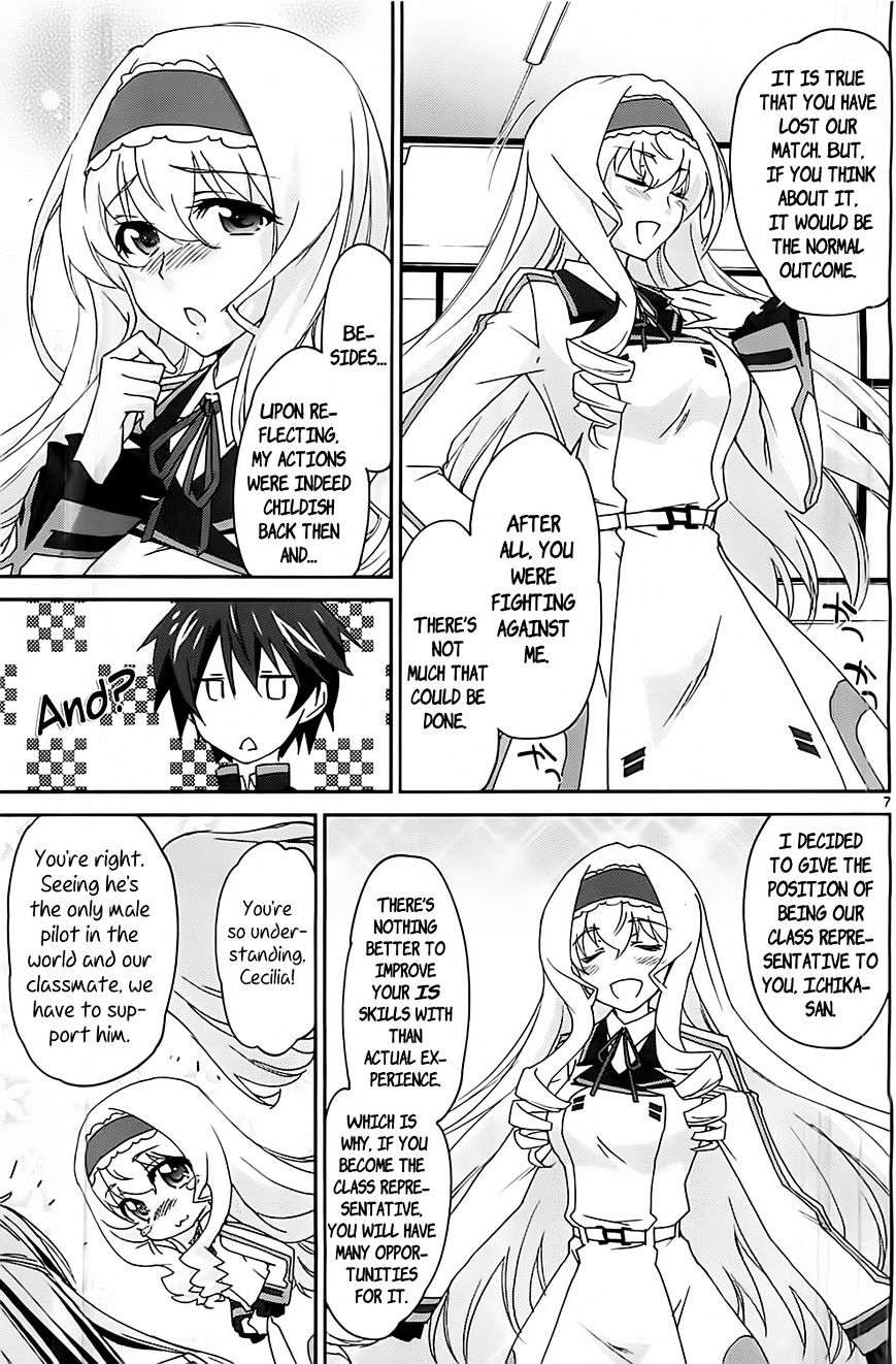 IS (YUUKI Homura) Chapter 5 page 9 - Chapter 5 : The Transfer Student is My Second Childhood Friend: Part 1