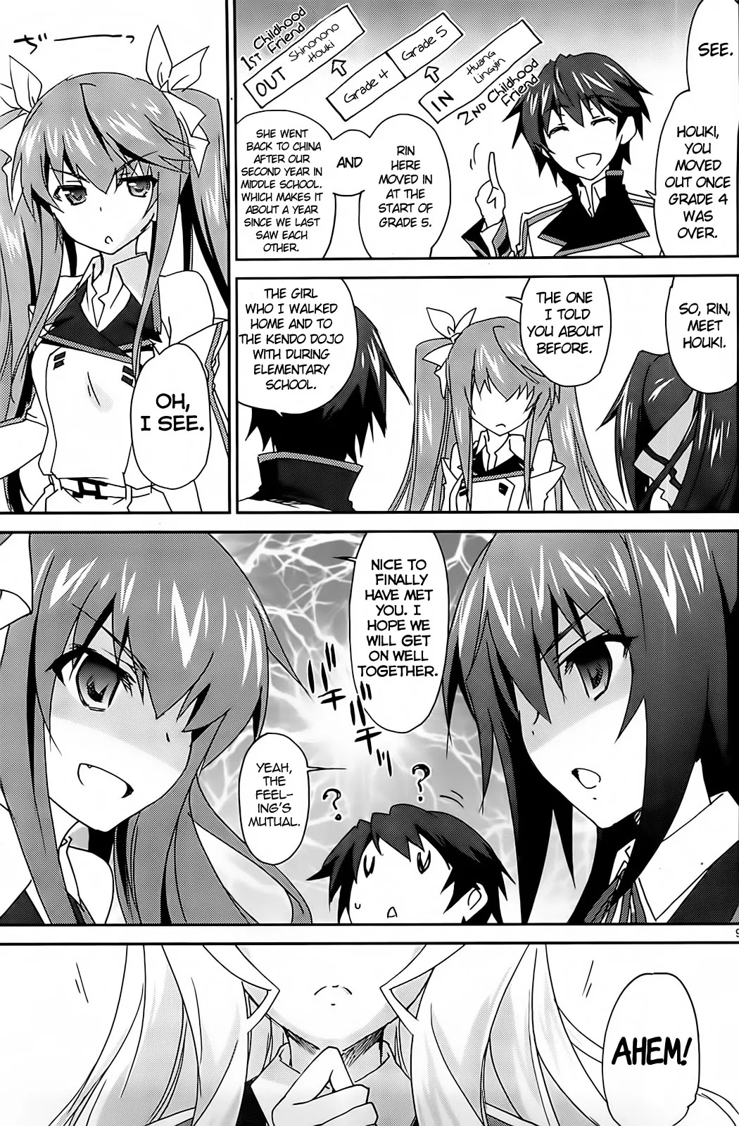 IS (YUUKI Homura) Chapter 6.1 page 10 - Chapter 6.1: The Transfer Student is My Second Childhood Friend (Part 2.1)