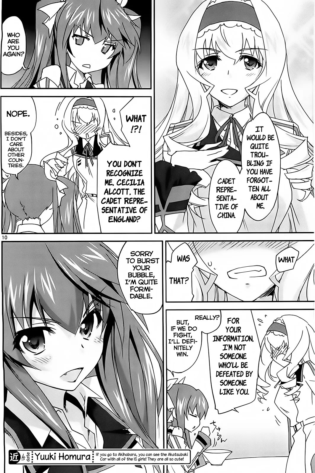 IS (YUUKI Homura) Chapter 6.1 page 11 - Chapter 6.1: The Transfer Student is My Second Childhood Friend (Part 2.1)