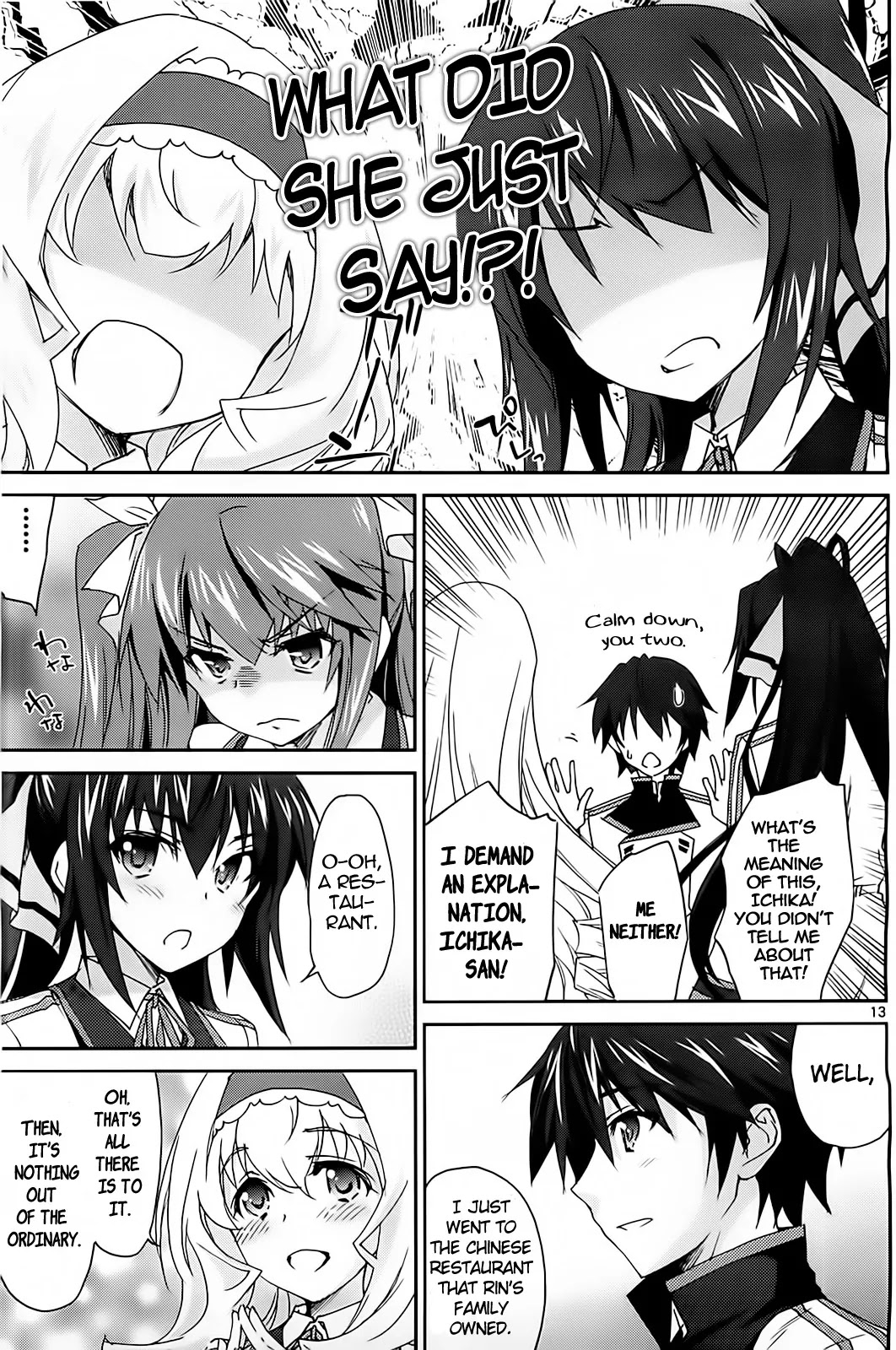 IS (YUUKI Homura) Chapter 6.1 page 14 - Chapter 6.1: The Transfer Student is My Second Childhood Friend (Part 2.1)