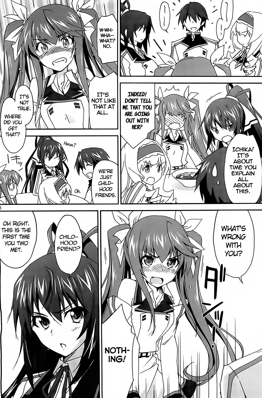 IS (YUUKI Homura) Chapter 6.1 page 9 - Chapter 6.1: The Transfer Student is My Second Childhood Friend (Part 2.1)