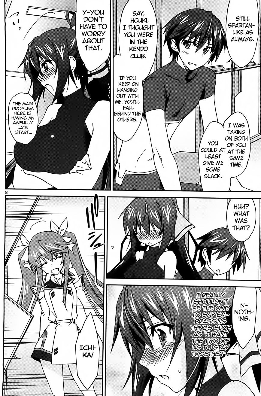 IS (YUUKI Homura) Chapter 6.2 page 10 - Chapter 6.2 : The Transfer Student is My Second Childhood Friend: Part 2-B